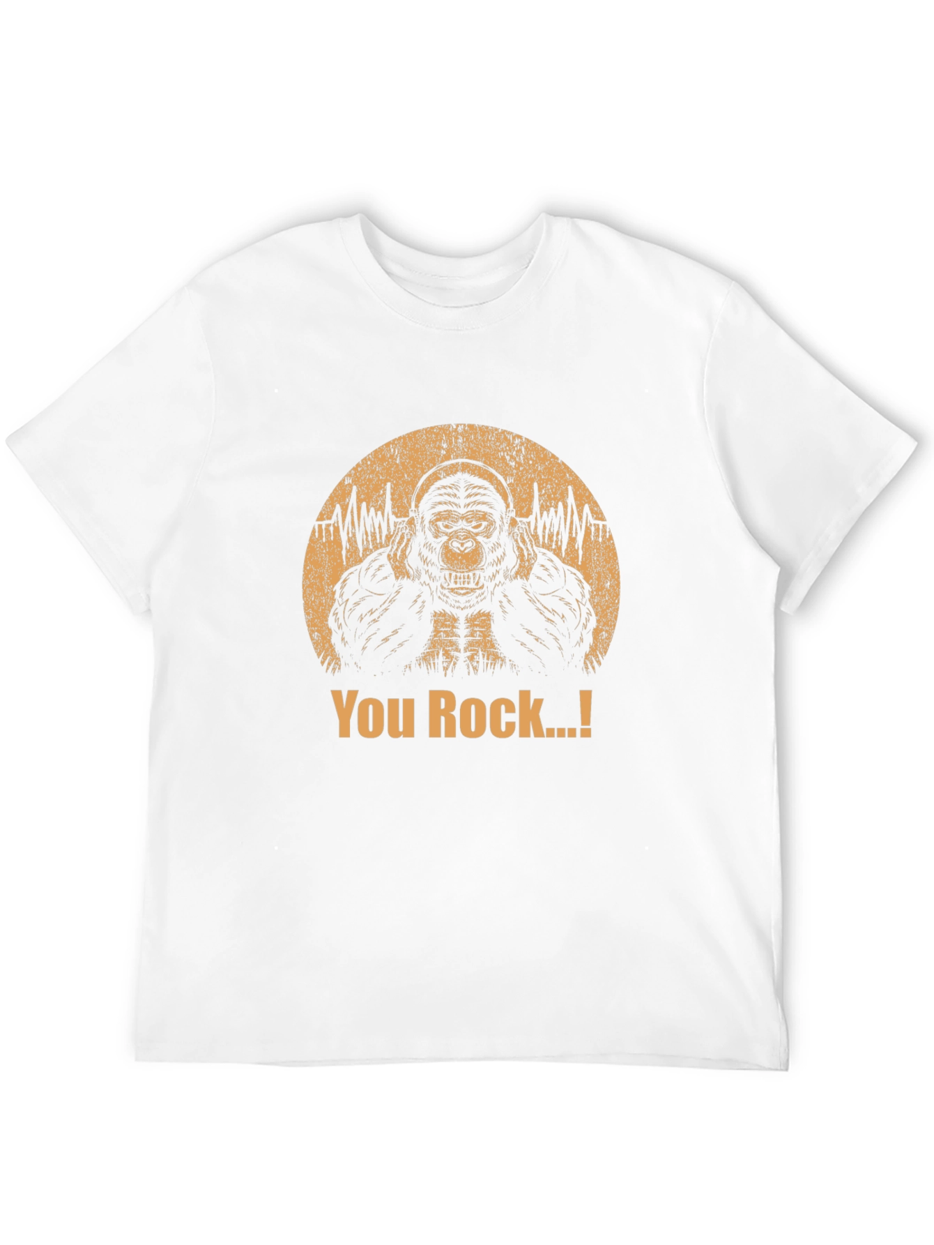 You Rock Gorilla Graphic Tee - Black