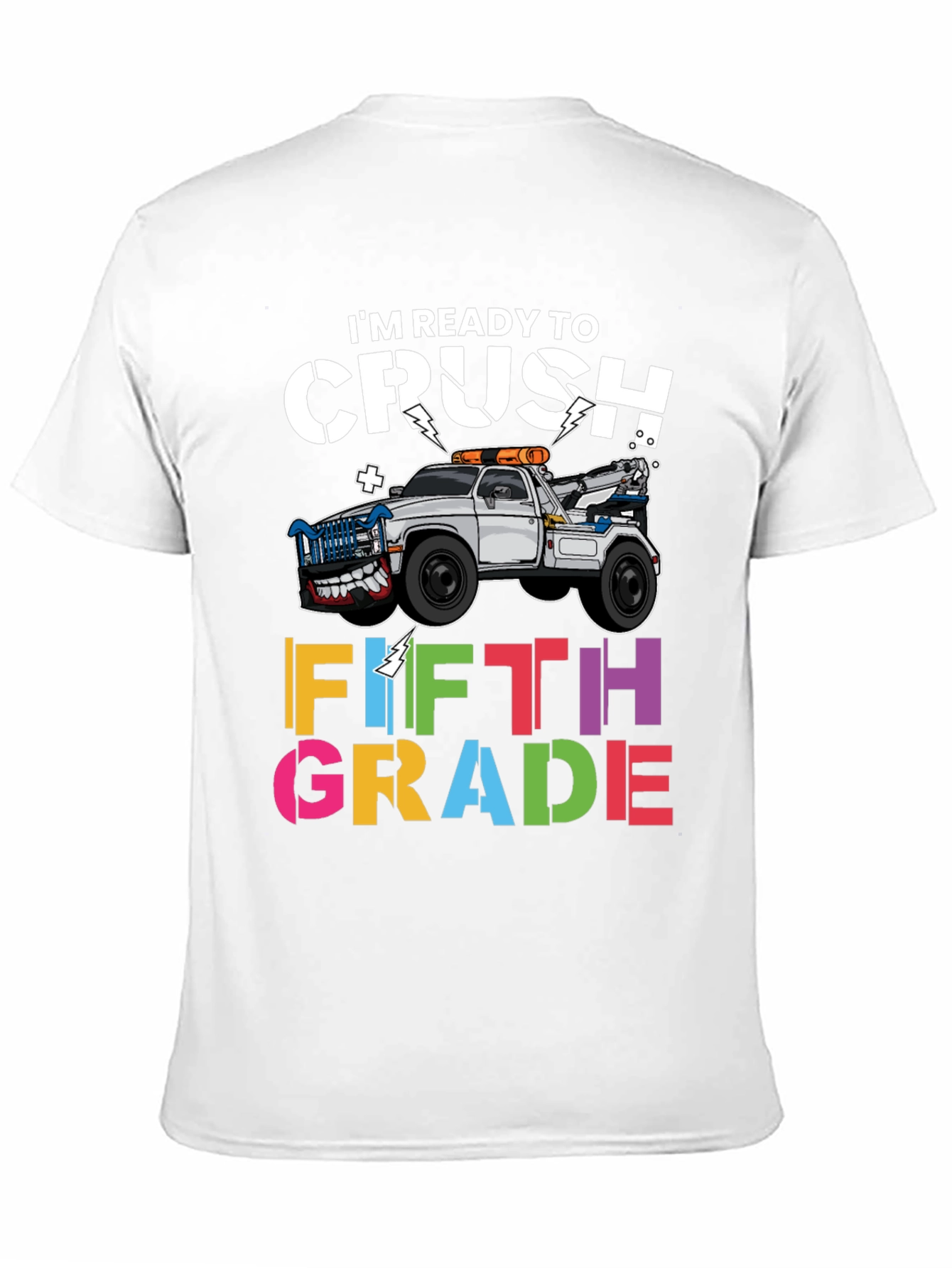 Ready to Crush Fifth Grade Kids T-Shirt