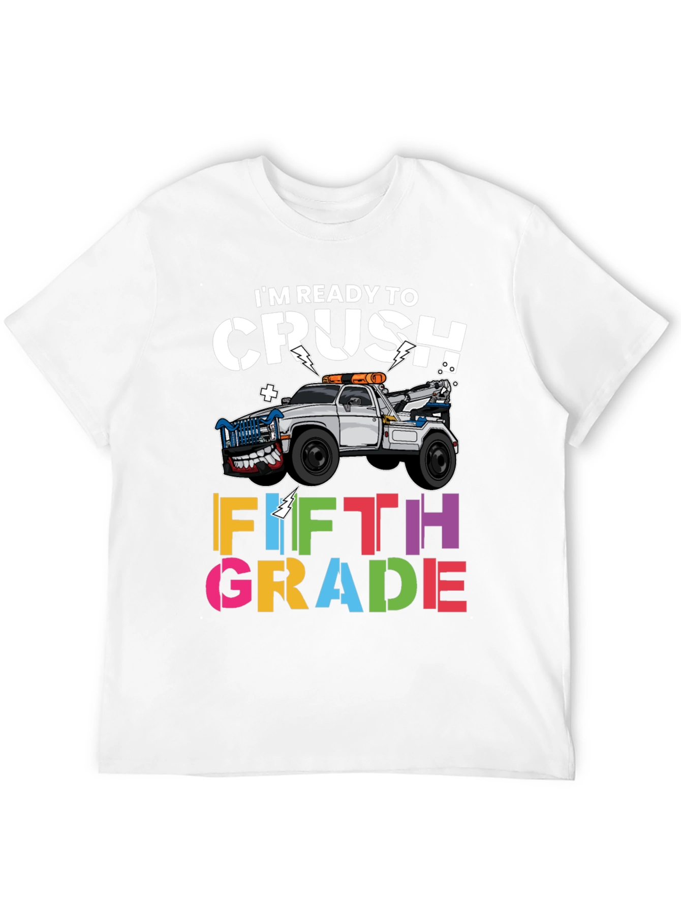 Ready to Crush Fifth Grade Kids T-Shirt