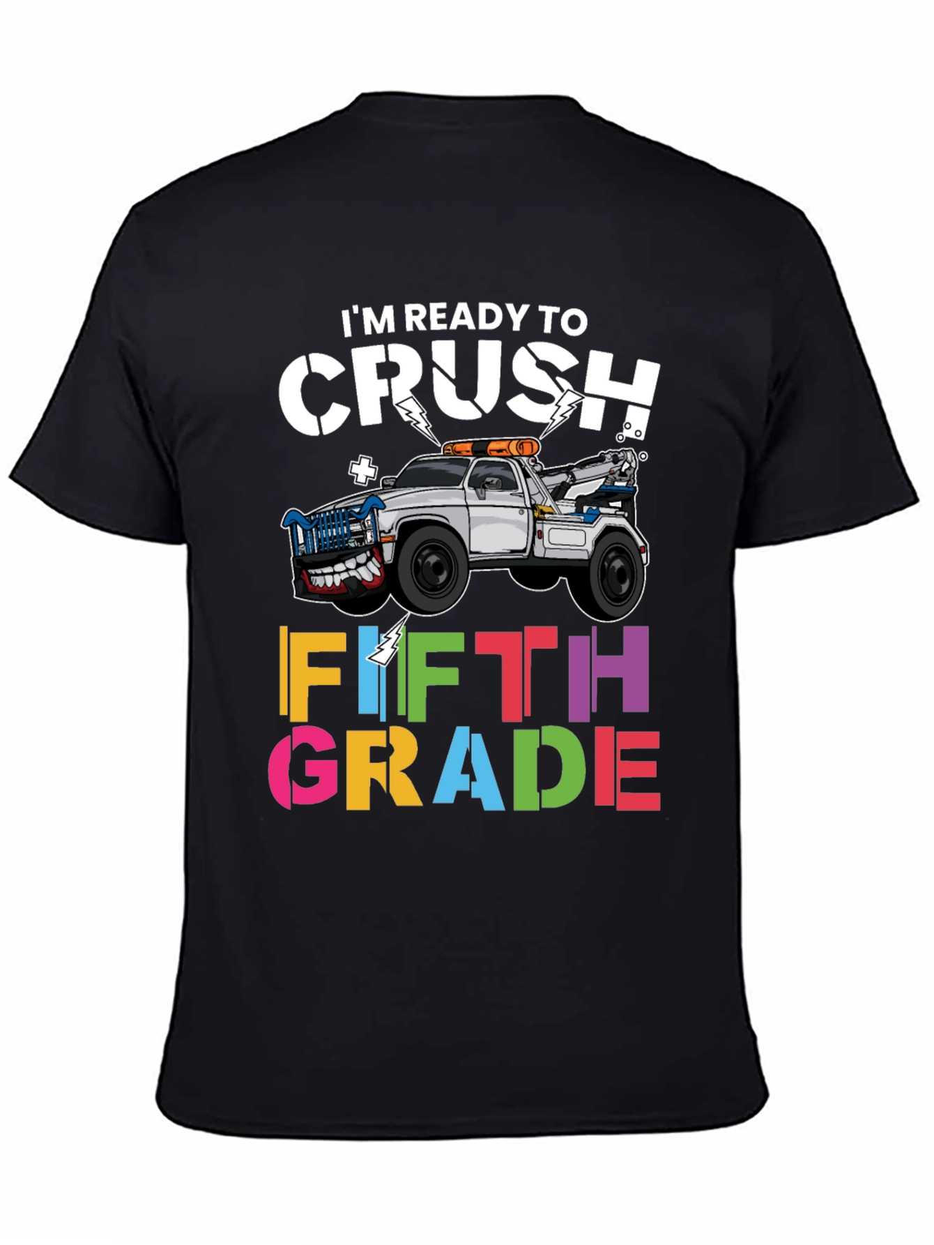 Ready to Crush Fifth Grade Kids T-Shirt