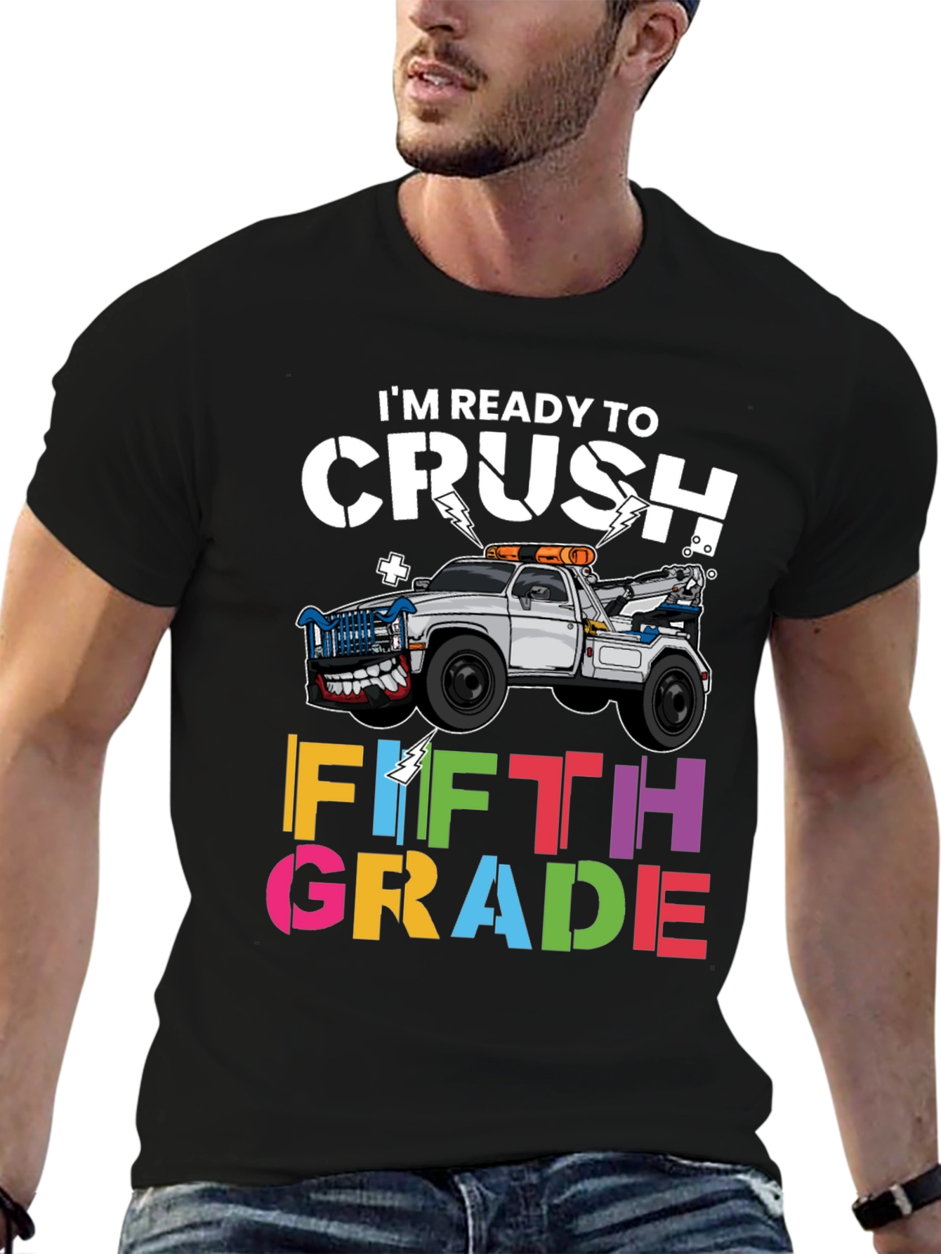 Ready to Crush Fifth Grade Kids T-Shirt