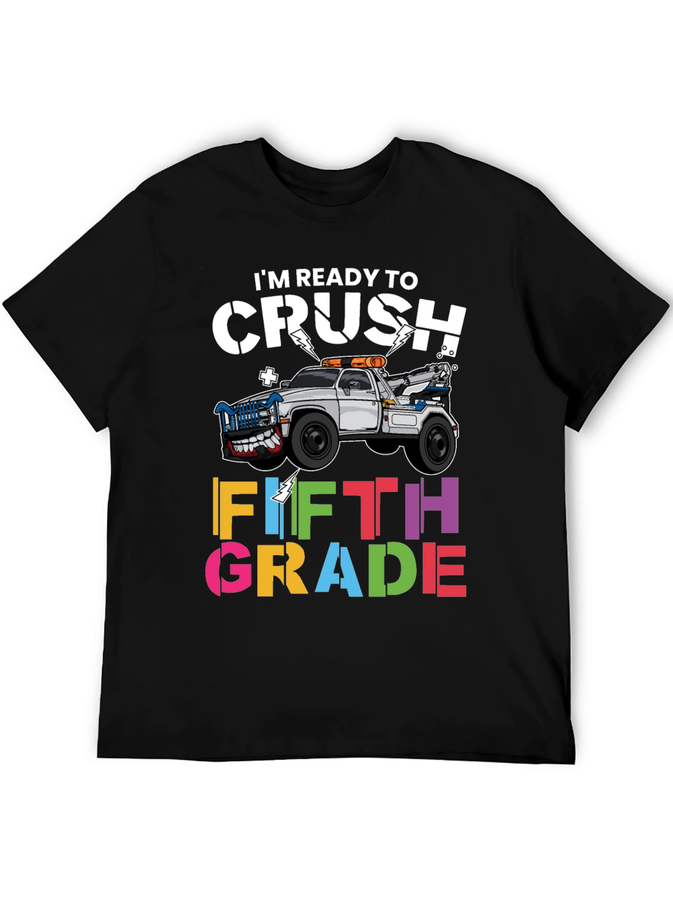 Ready to Crush Fifth Grade Kids T-Shirt