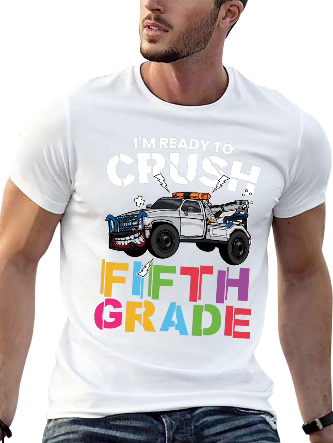 Ready to Crush Fifth Grade Kids T-Shirt