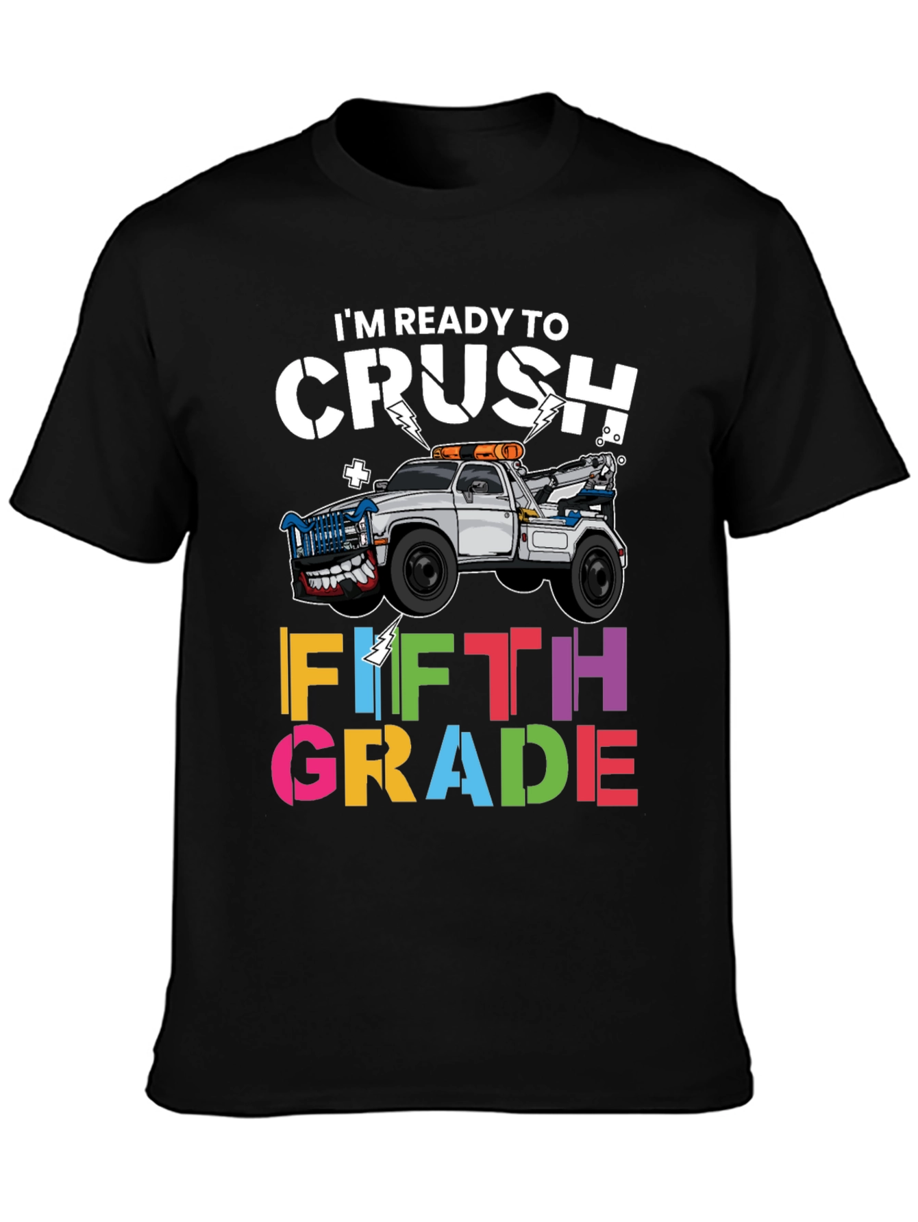 Ready to Crush Fifth Grade Kids T-Shirt