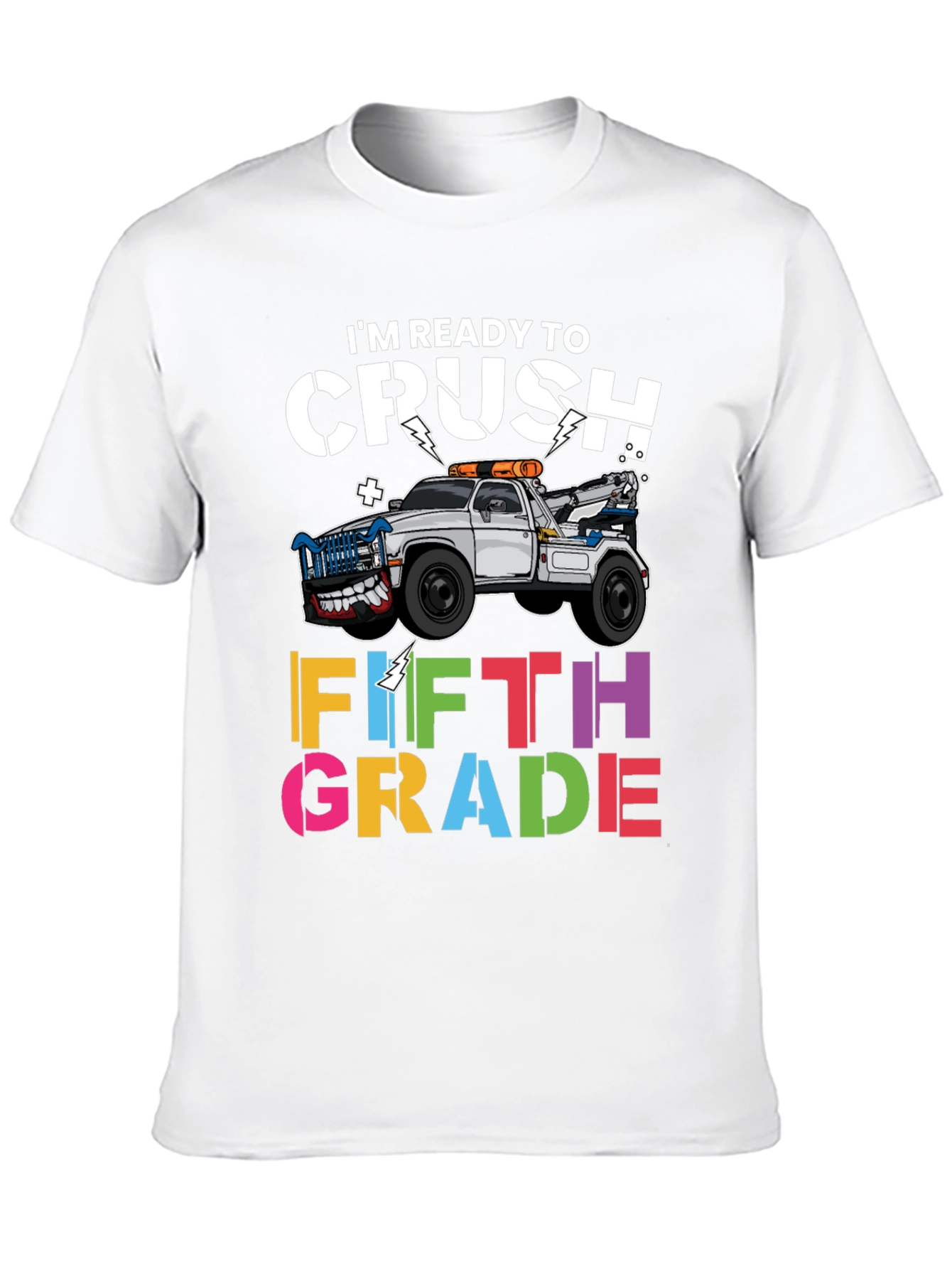Ready to Crush Fifth Grade Kids T-Shirt