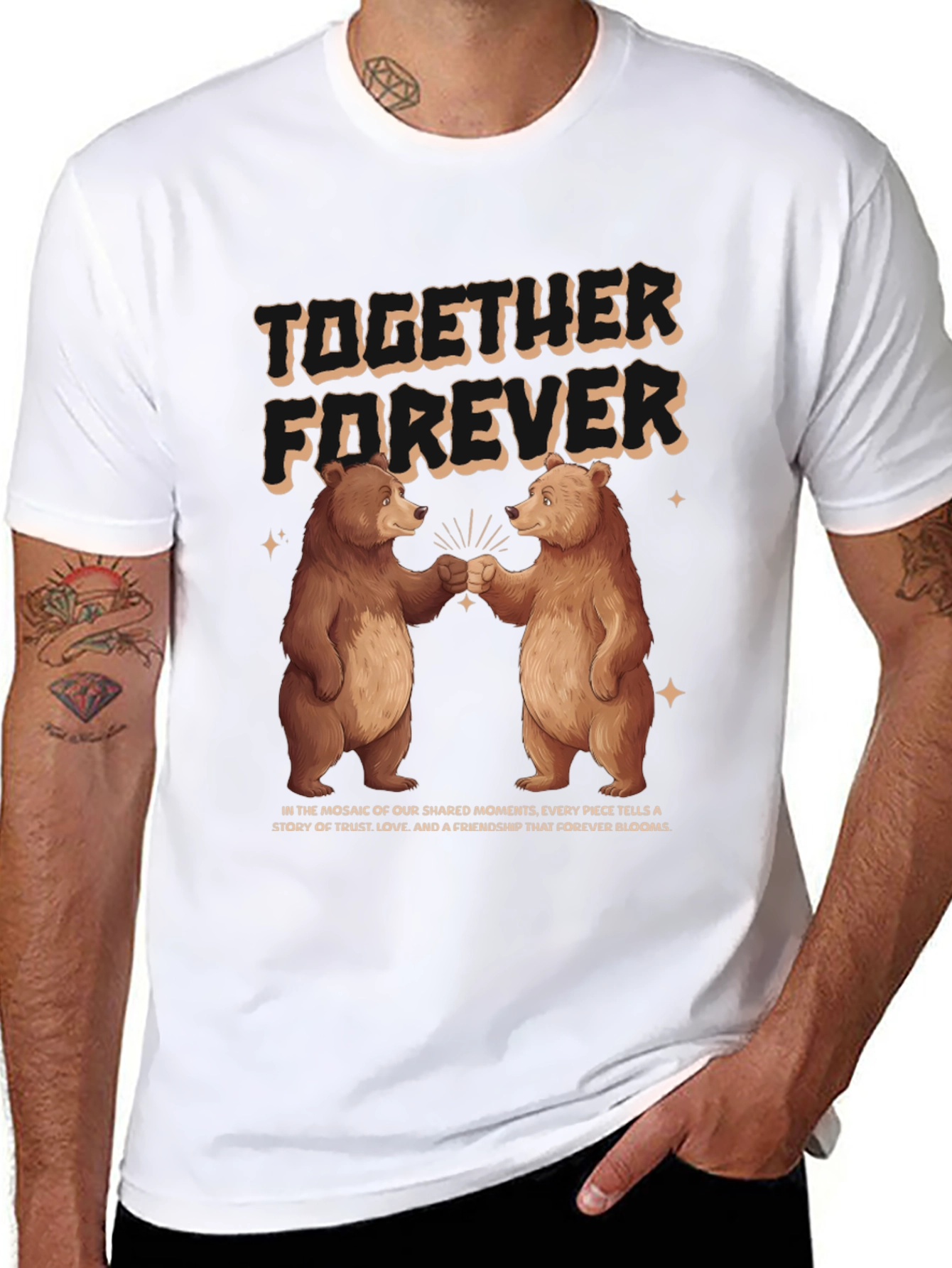 Together Forever Bears Graphic Tee