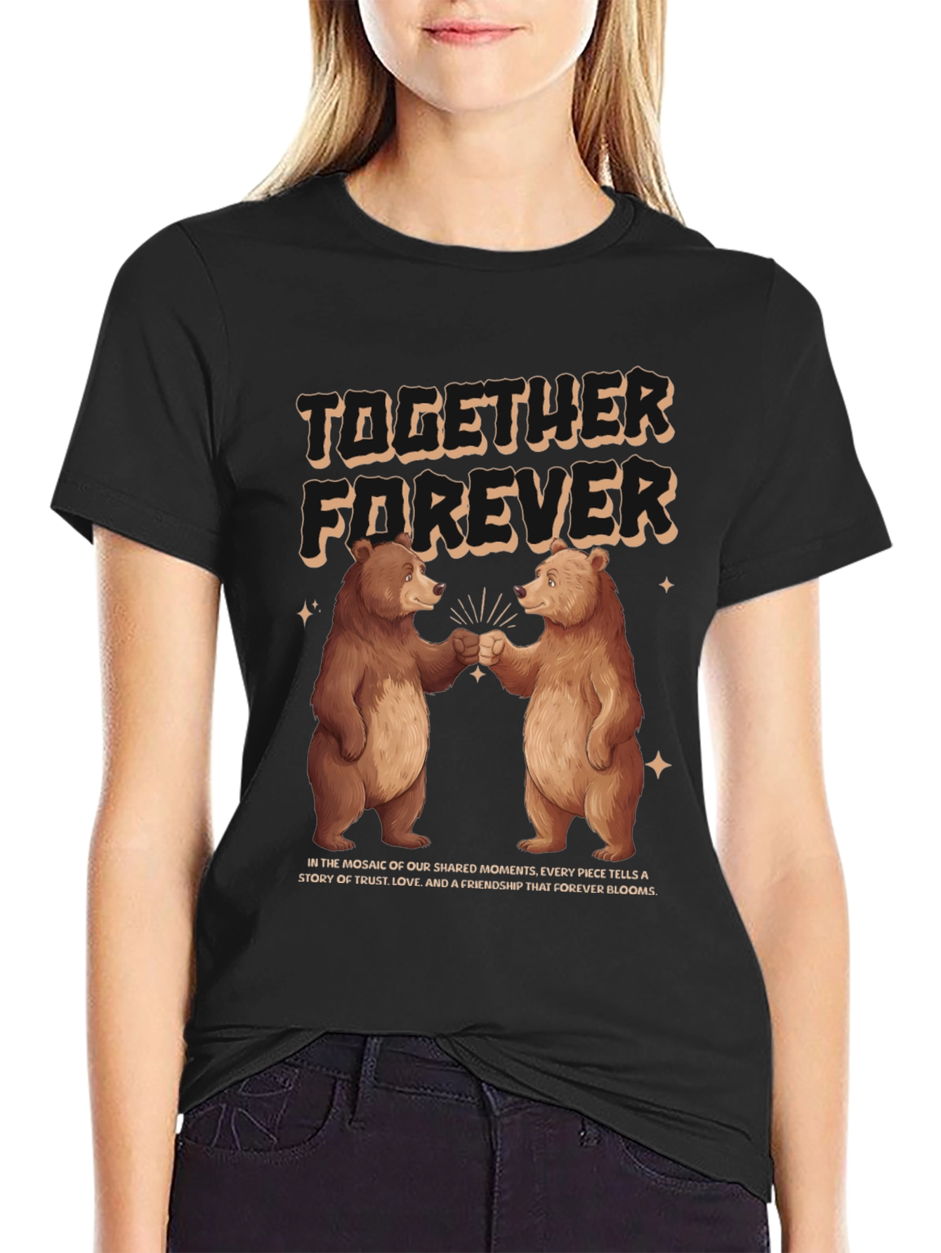 Together Forever Bears Graphic Tee