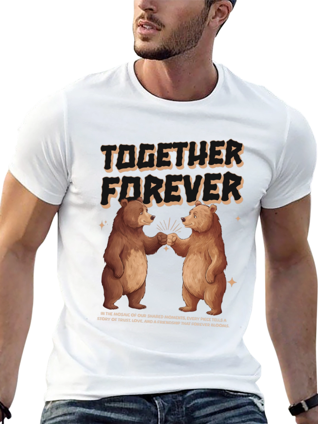 Together Forever Bears Graphic Tee