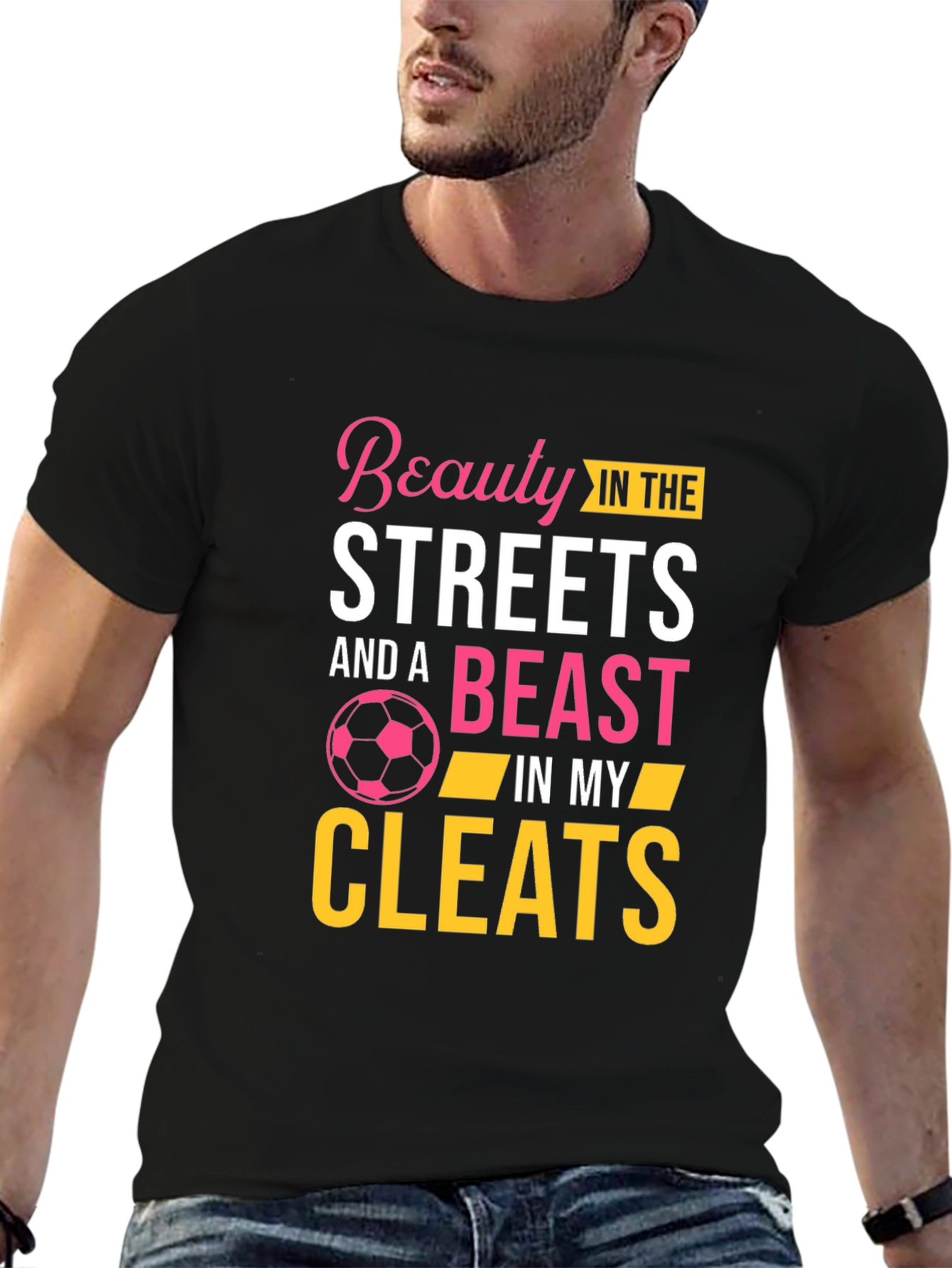 Beauty and a Beast Soccer T-Shirt