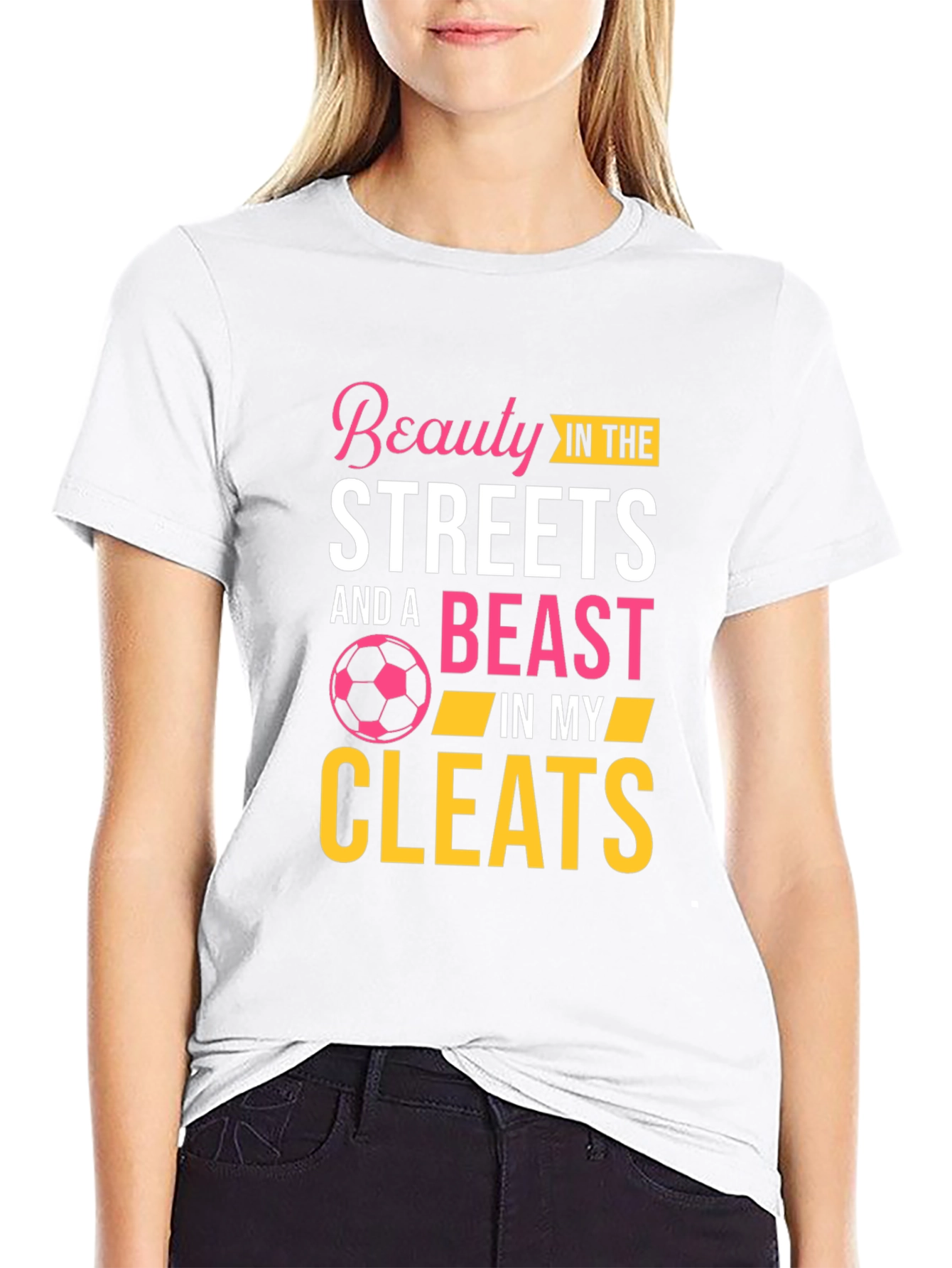 Beauty and a Beast Soccer T-Shirt