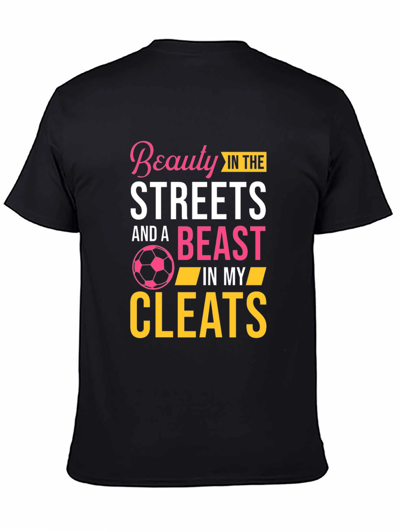 Beauty and a Beast Soccer T-Shirt