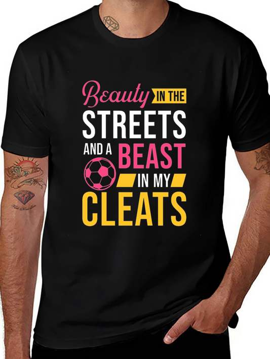 Beauty and a Beast Soccer T-Shirt