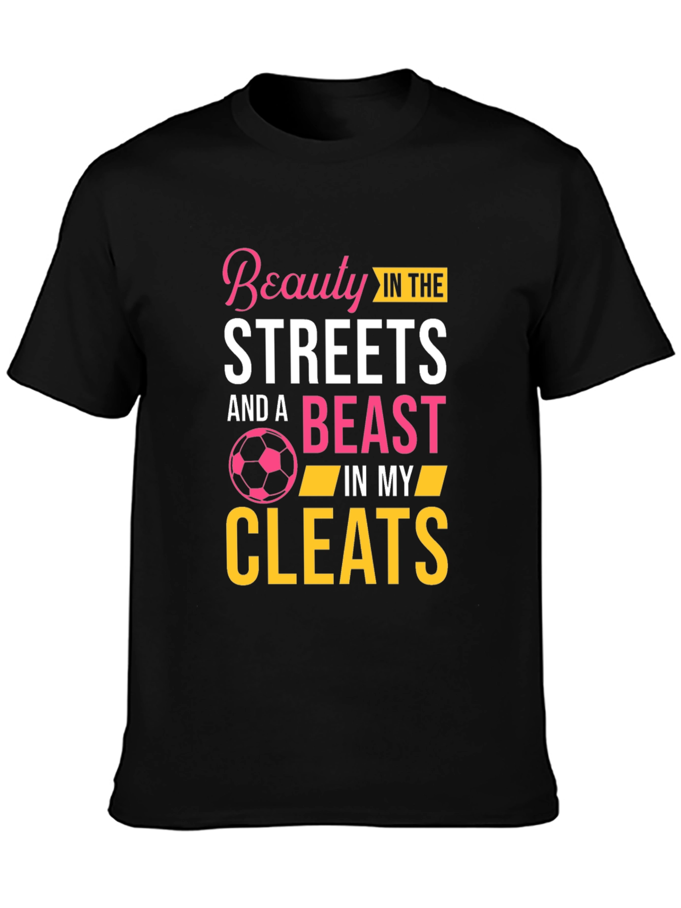 Beauty and a Beast Soccer T-Shirt