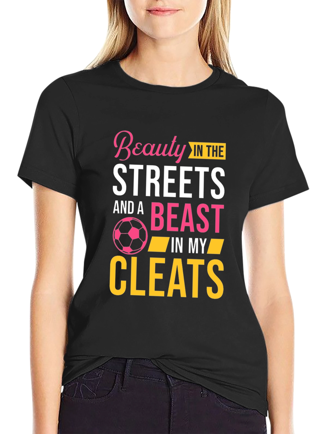 Beauty and a Beast Soccer T-Shirt