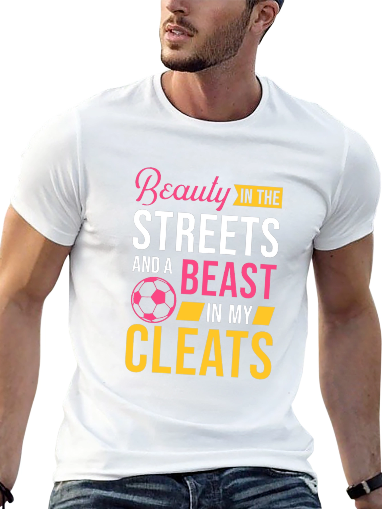 Beauty and a Beast Soccer T-Shirt