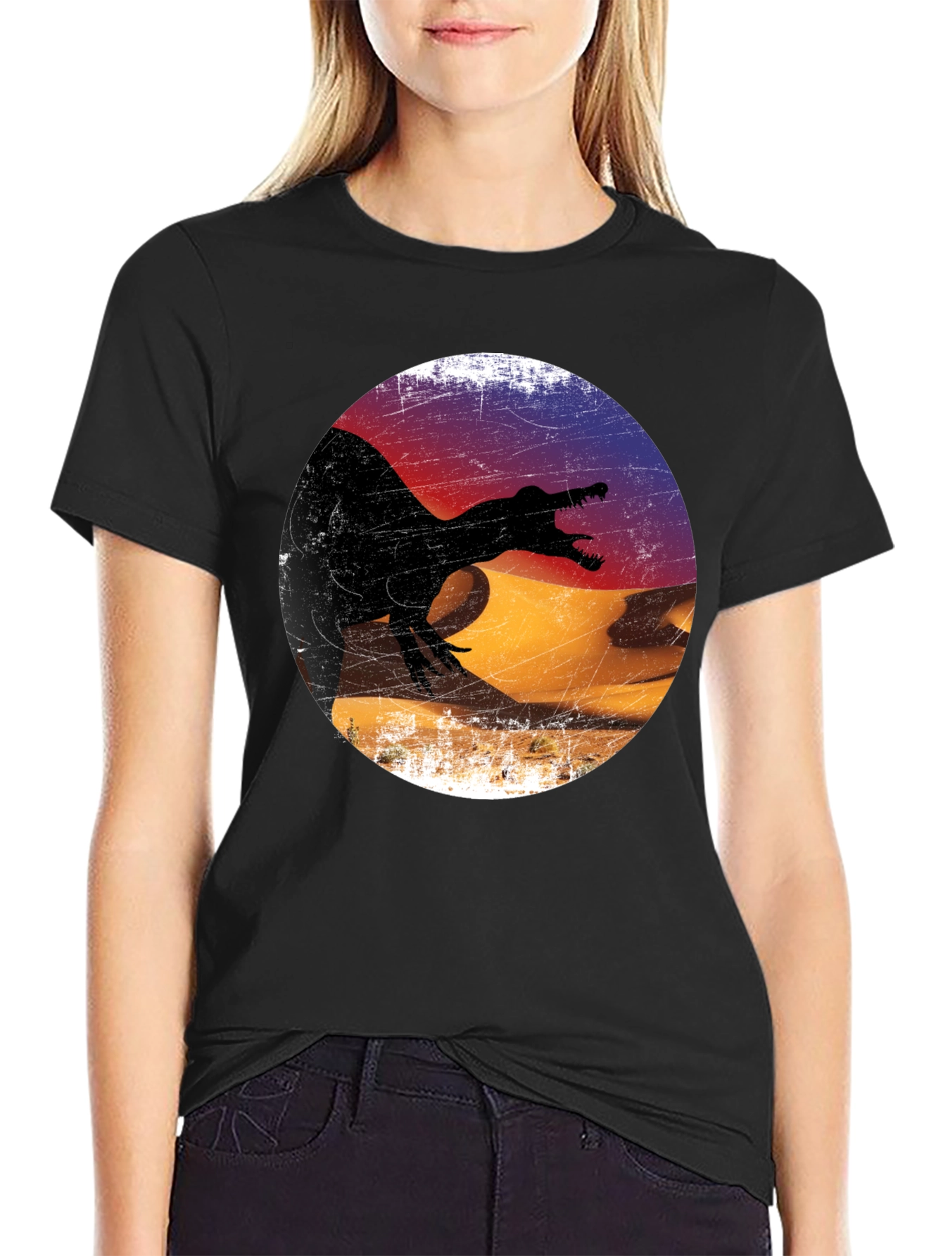 Dinosaur Desert Graphic Tee
