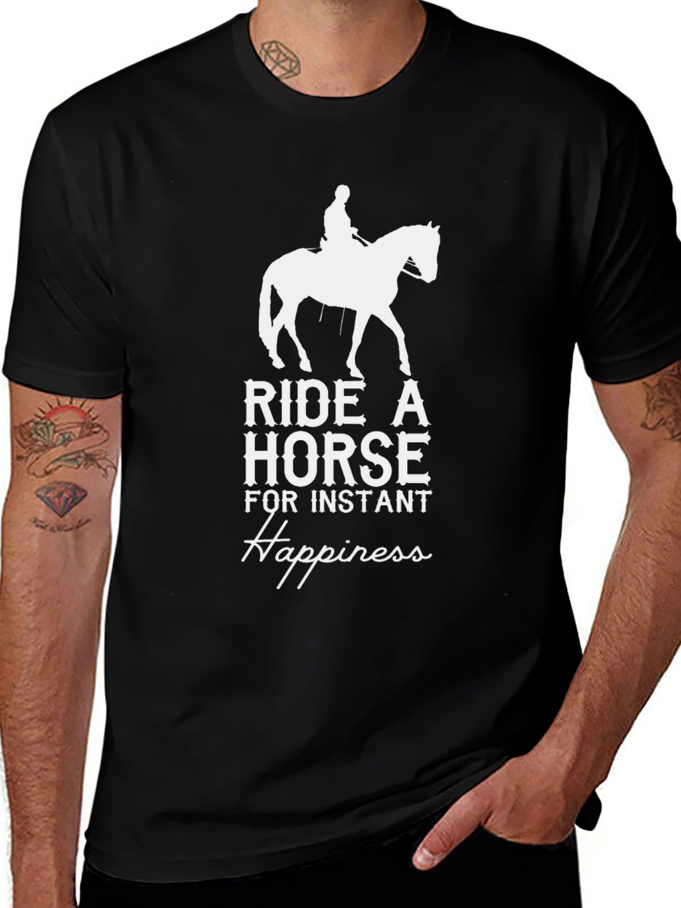 Ride a Horse Instant Happiness T-Shirt
