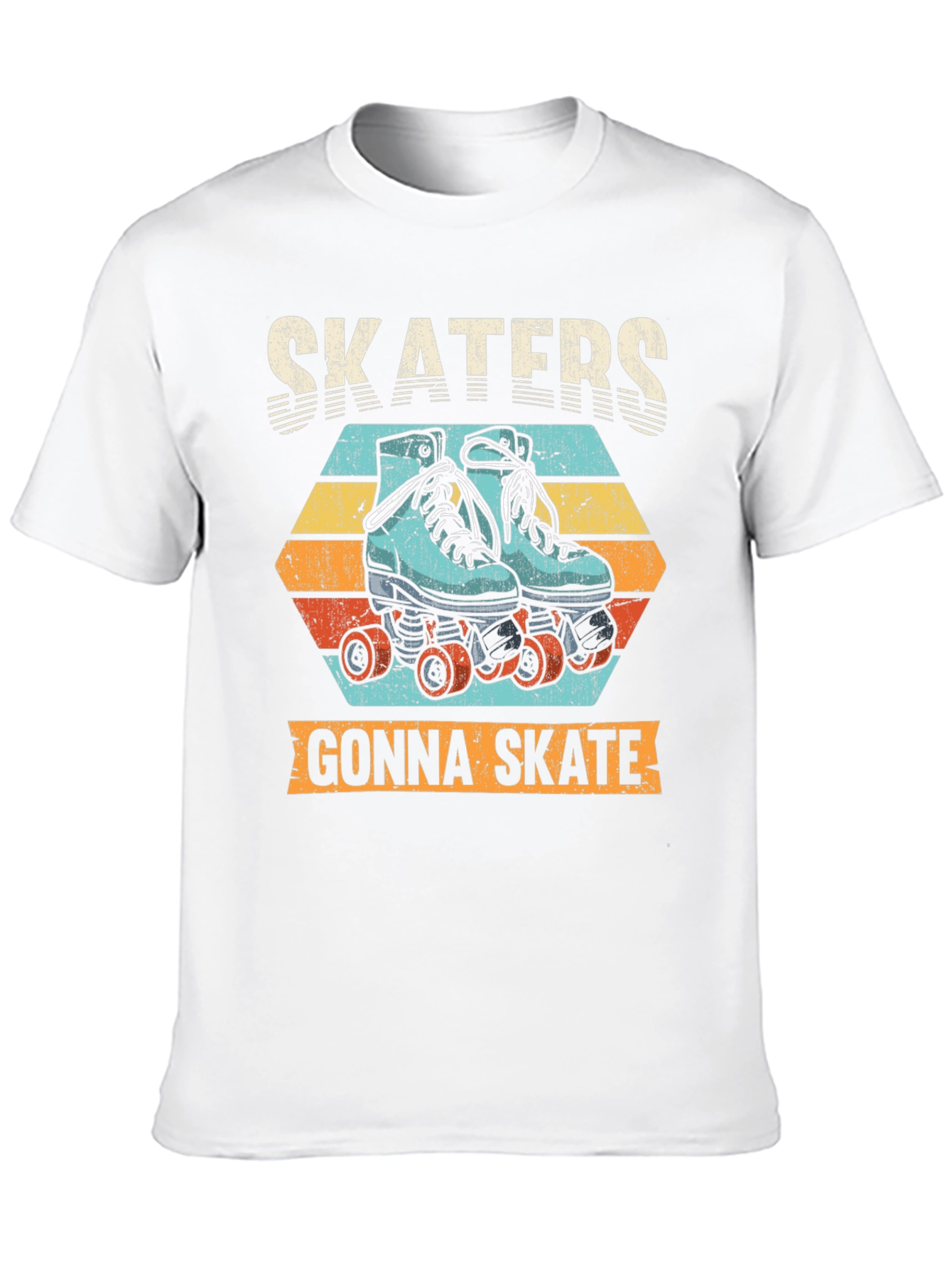 Skaters Gonna Skate Retro T-Shirt