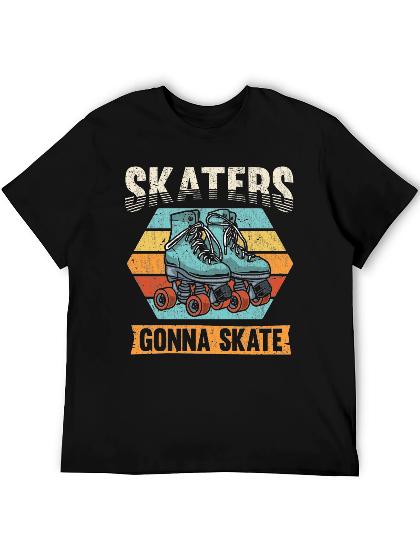 Skaters Gonna Skate Retro T-Shirt
