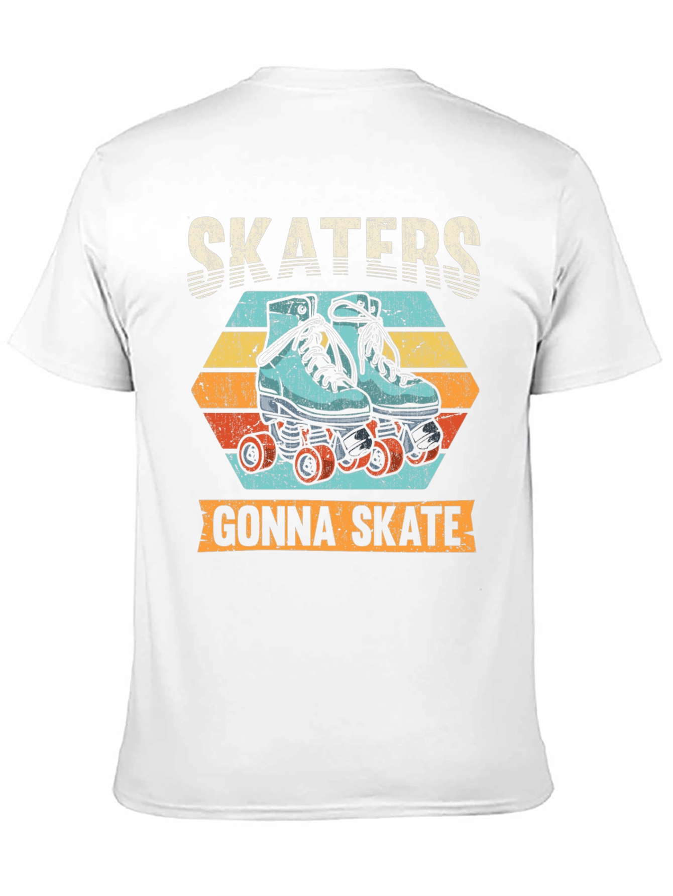Skaters Gonna Skate Retro T-Shirt