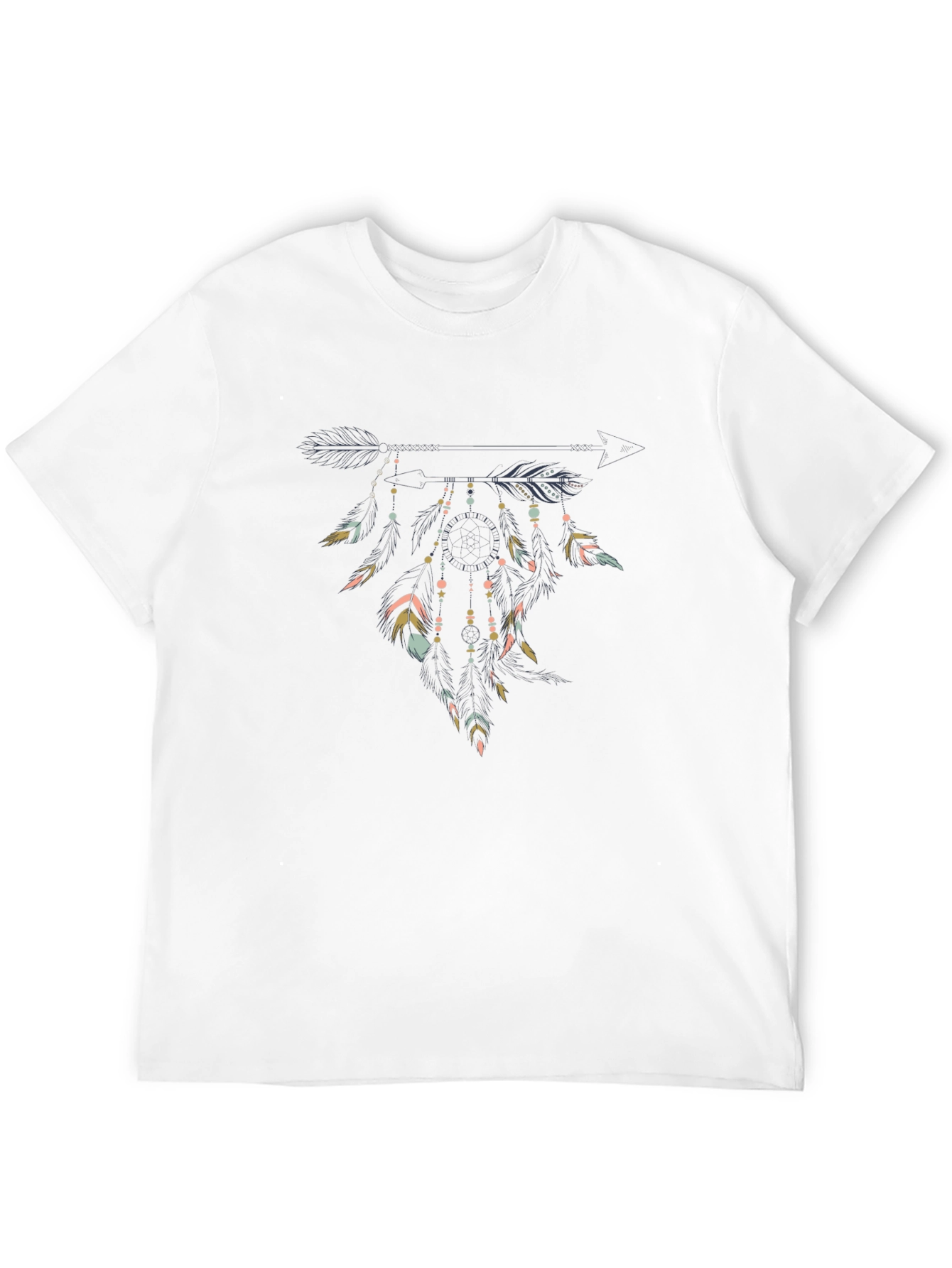 Dreamcatcher Graphic Tee - Mens Black T-Shirt