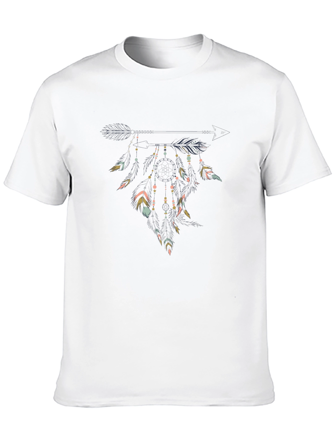Dreamcatcher Graphic Tee - Mens Black T-Shirt