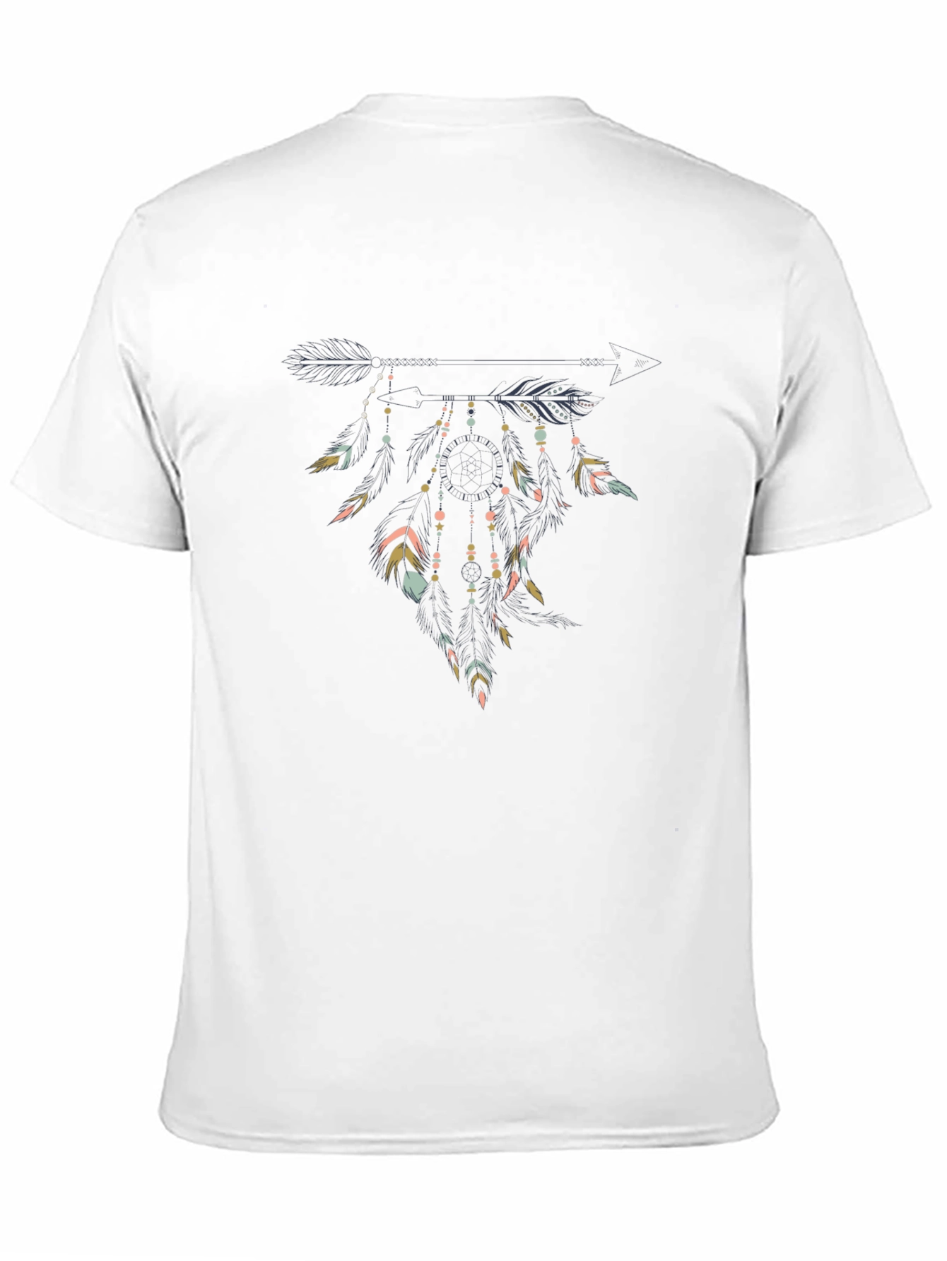 Dreamcatcher Graphic Tee - Mens Black T-Shirt