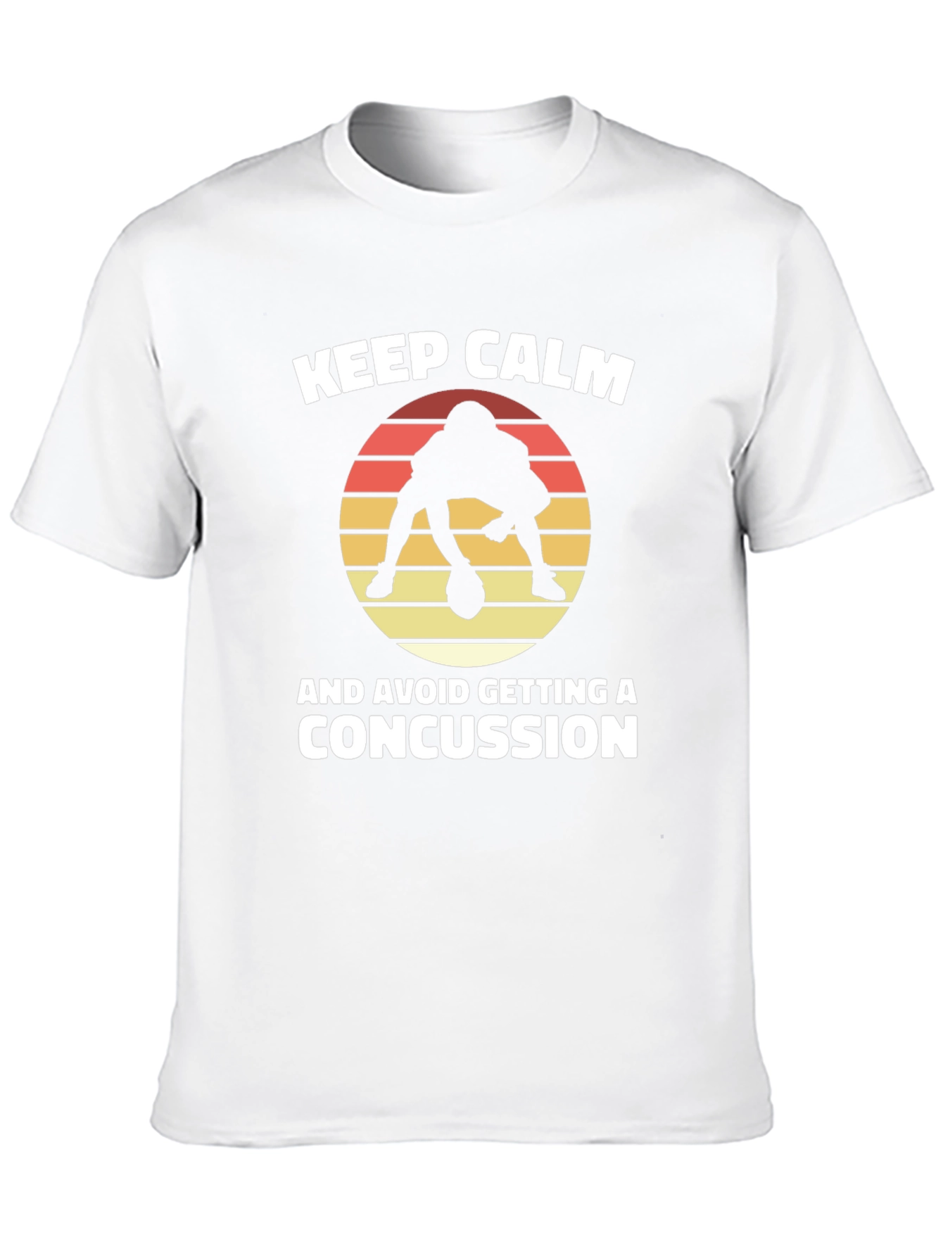 Keep Calm Football Player T-Shirt