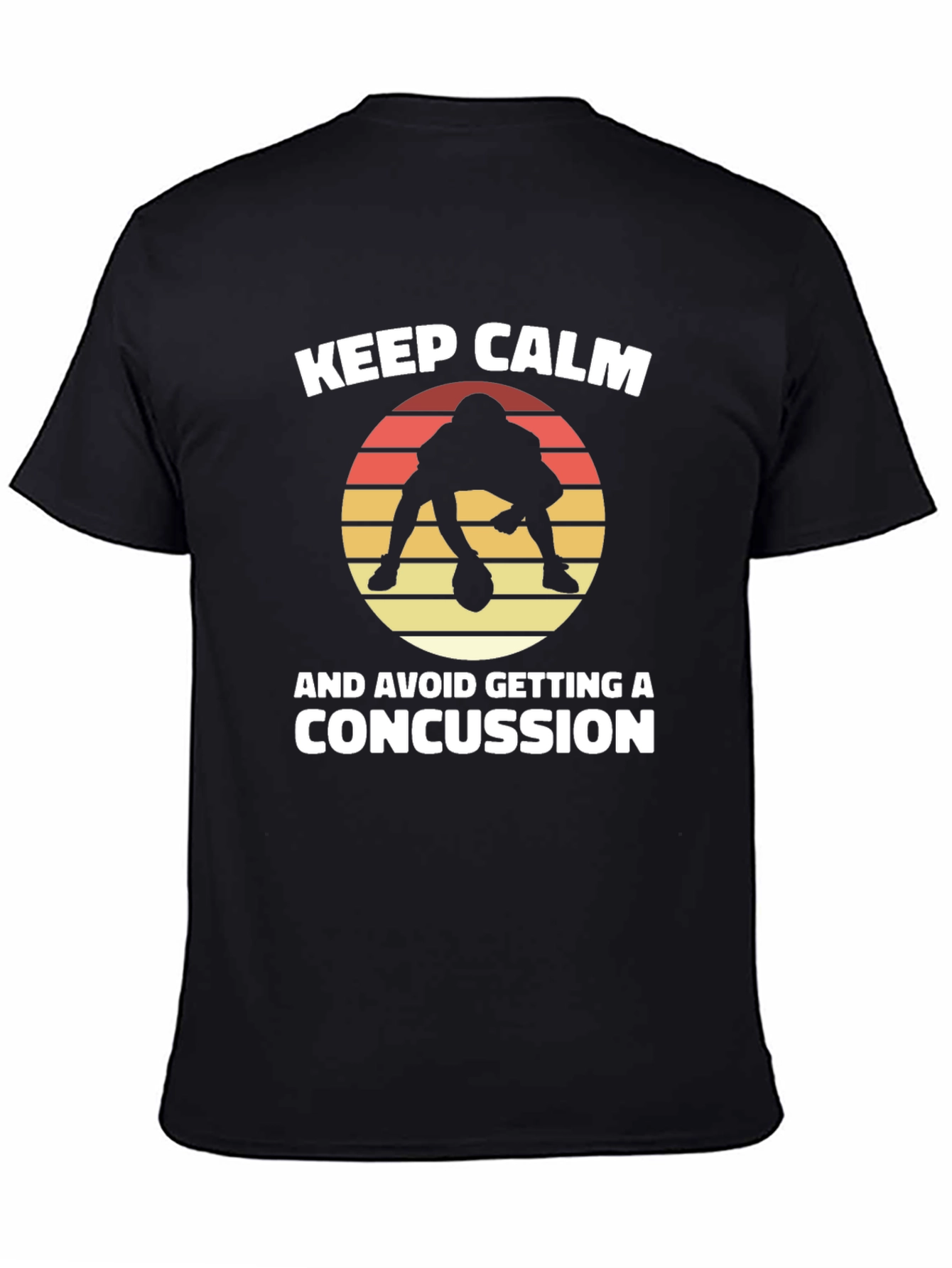 Keep Calm Football Player T-Shirt