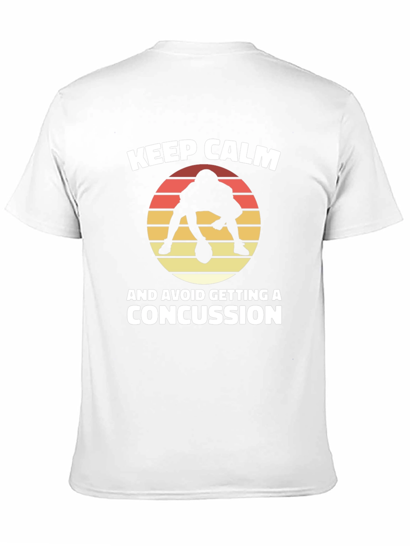 Keep Calm Football Player T-Shirt