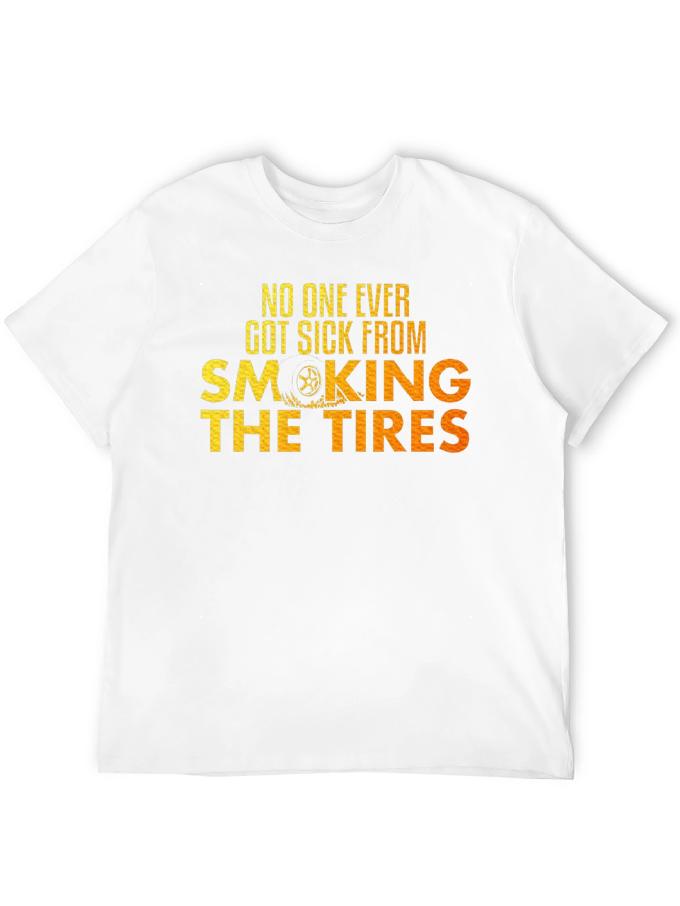 Smoking Tires Graphic Tee -  Car Enthusiast