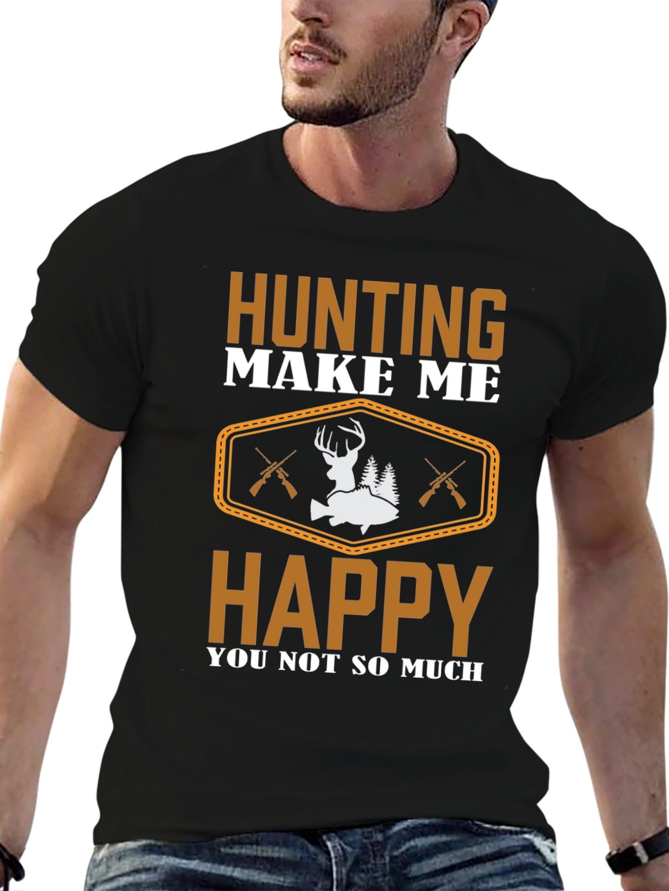 Hunting Makes Me Happy T-Shirt