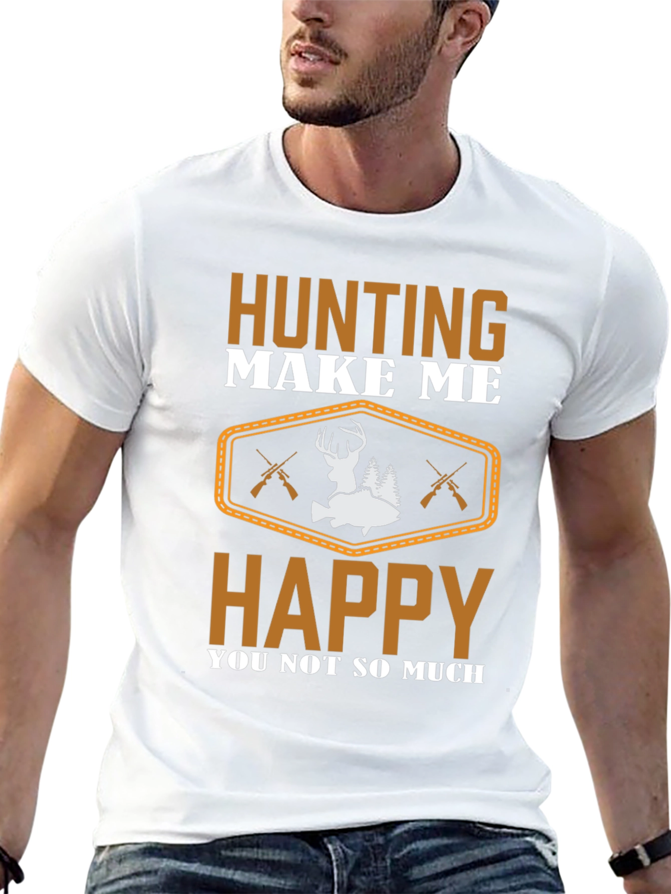 Hunting Makes Me Happy T-Shirt