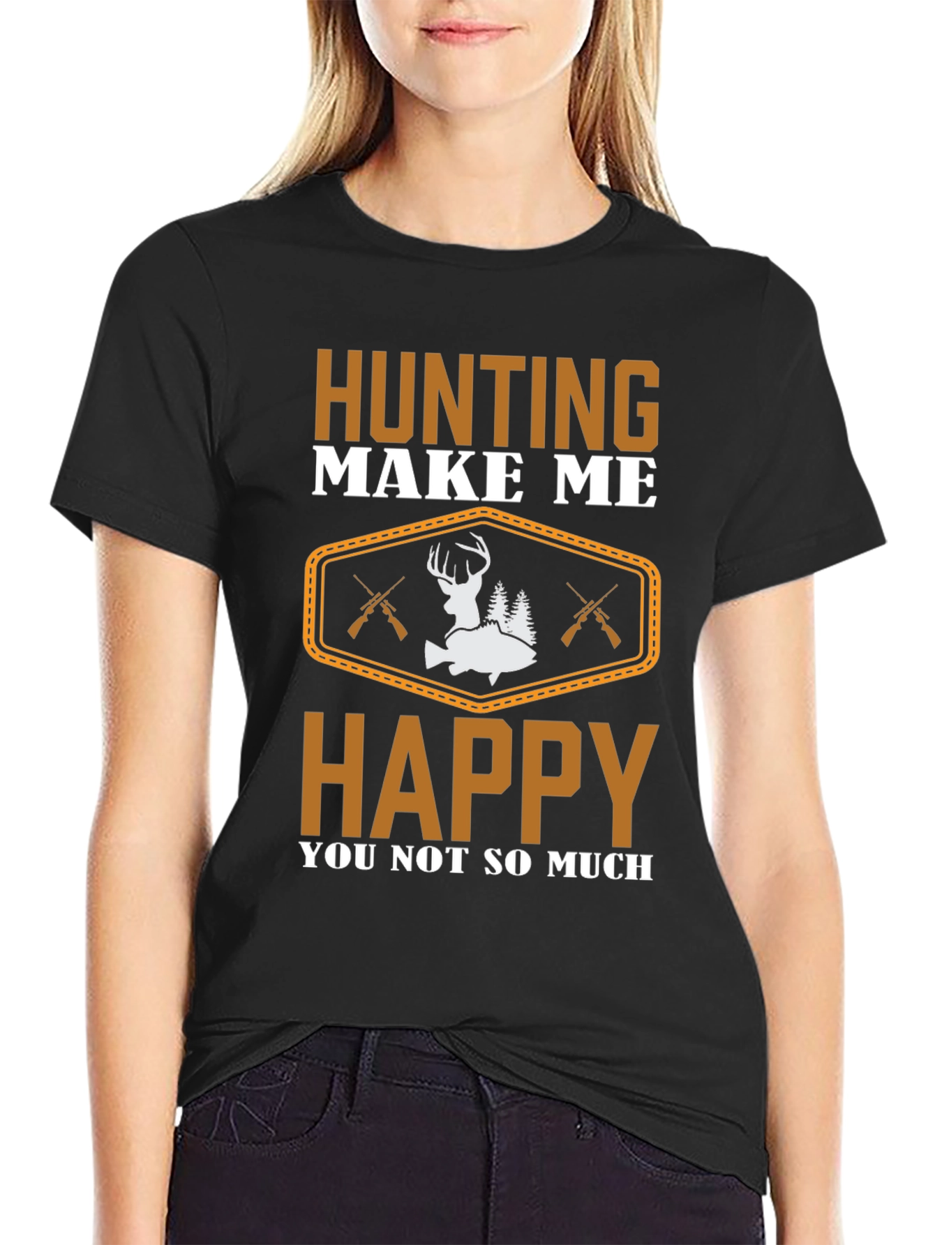 Hunting Makes Me Happy T-Shirt