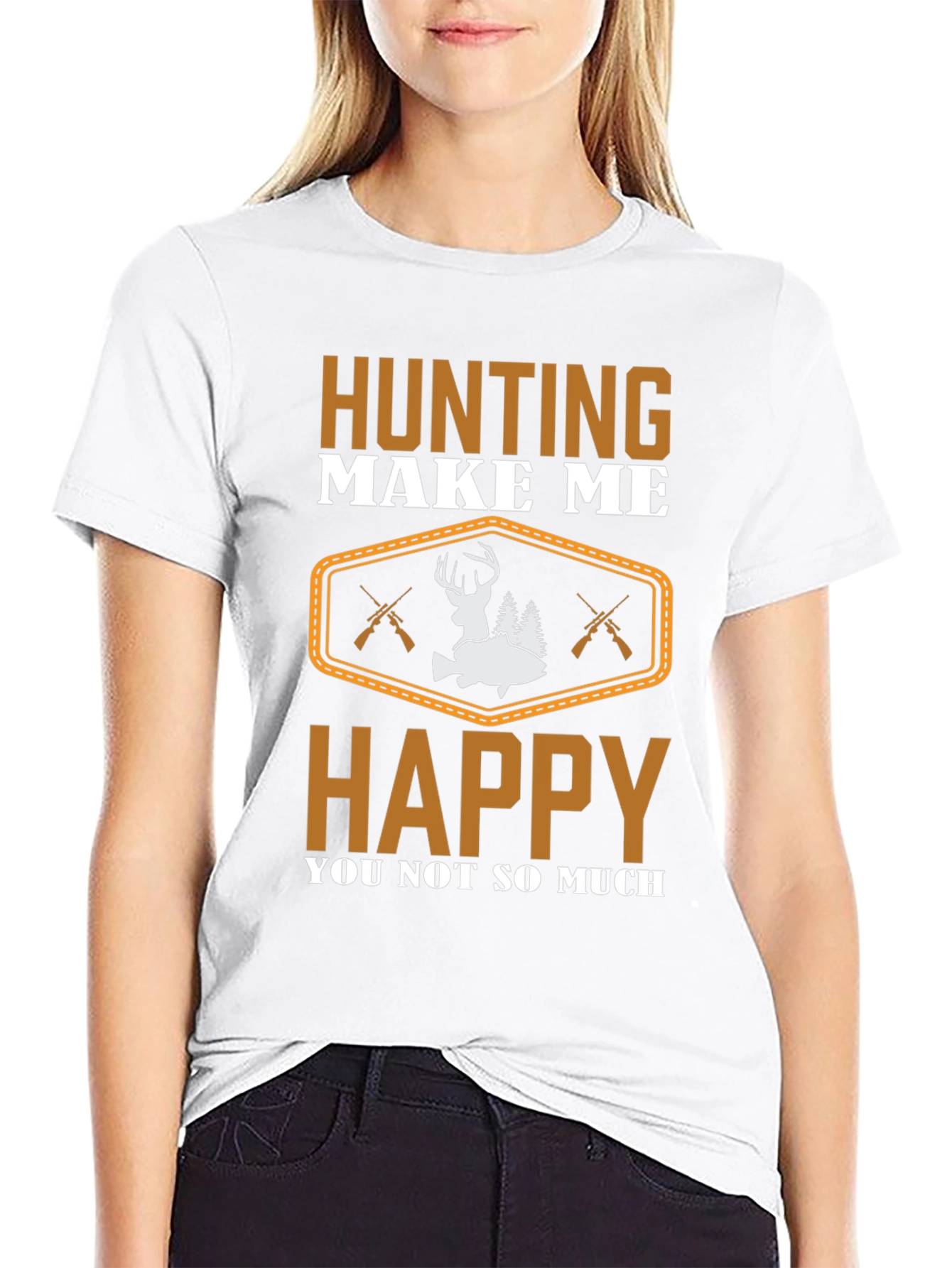Hunting Makes Me Happy T-Shirt
