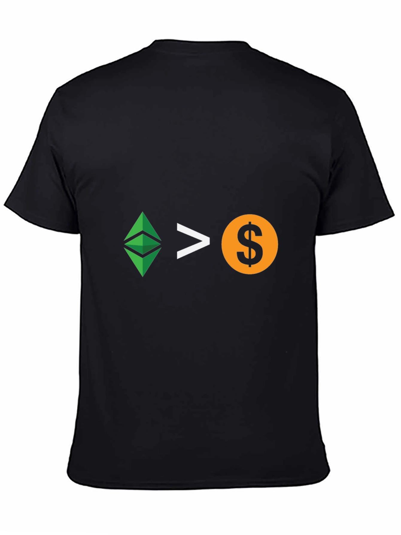 Ethereum > Dollar T-Shirt - Crypto Currency Tee