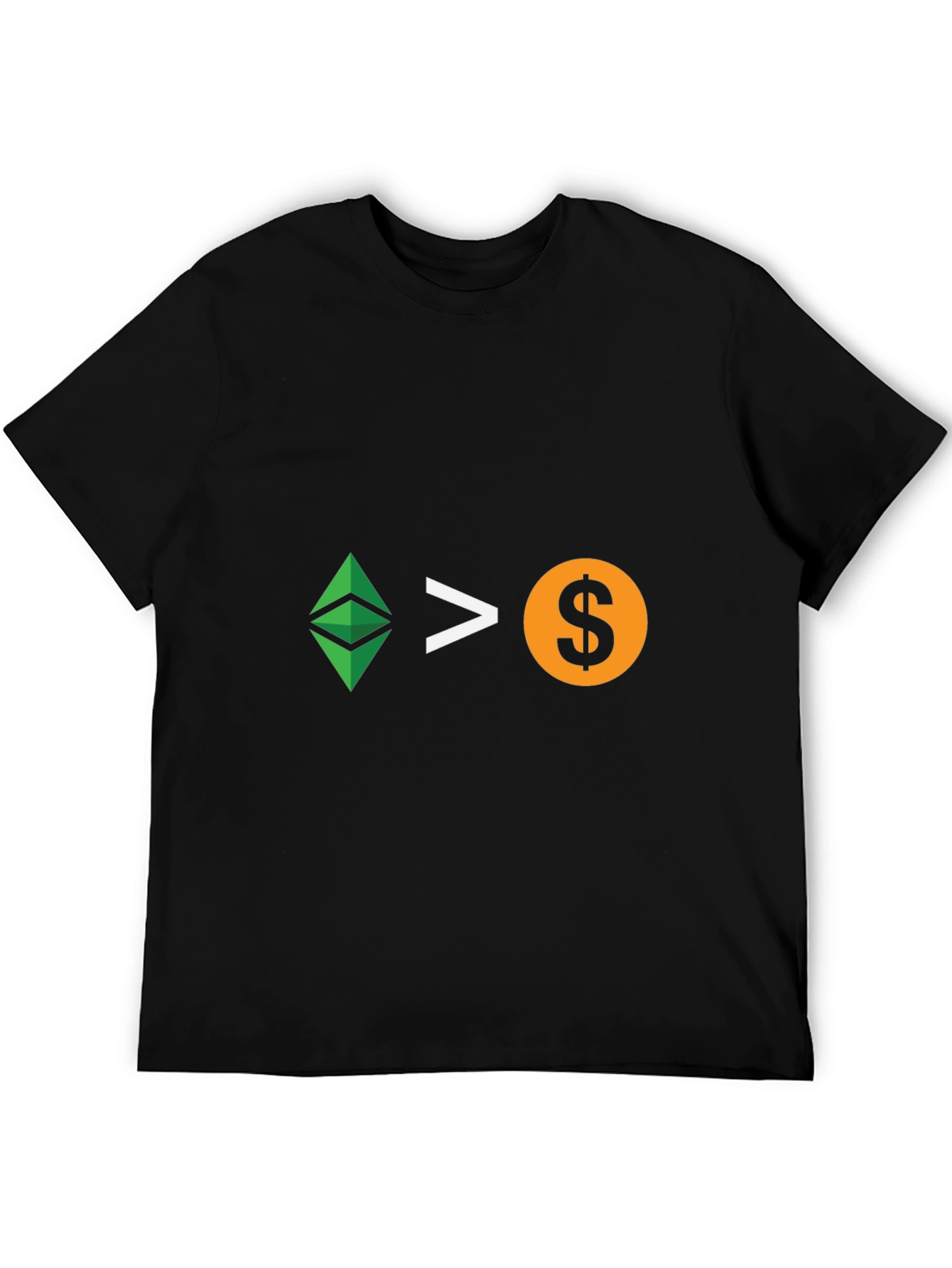 Ethereum > Dollar T-Shirt - Crypto Currency Tee