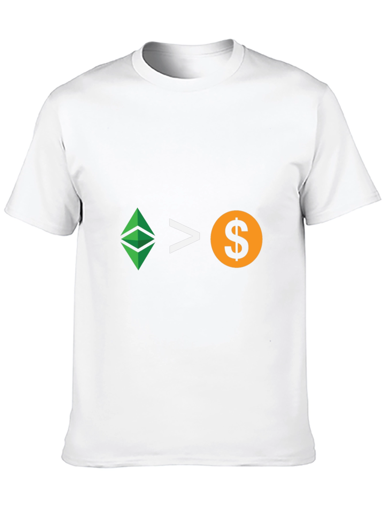 Ethereum > Dollar T-Shirt - Crypto Currency Tee