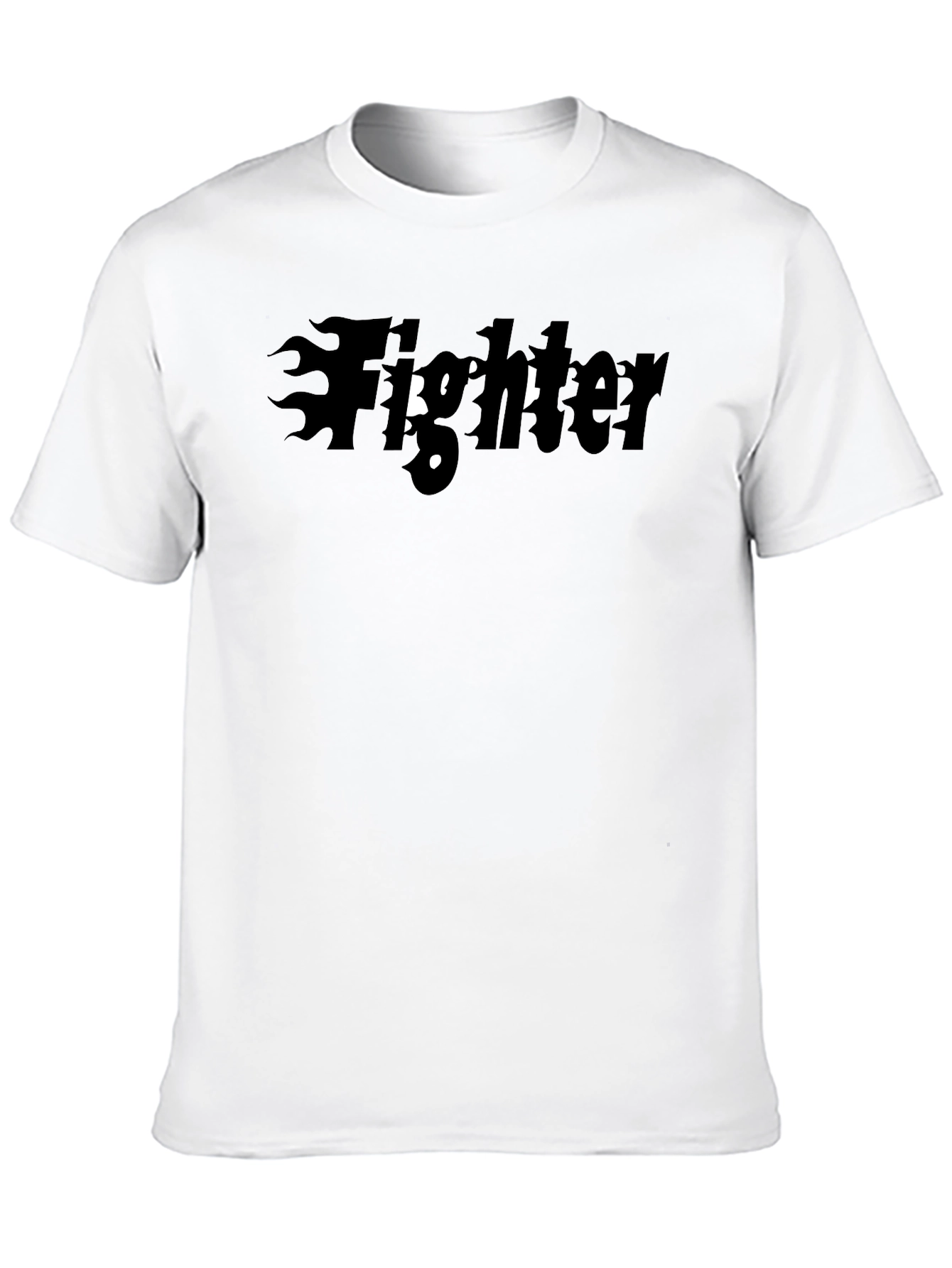 Fighter Graphic Black T-Shirt