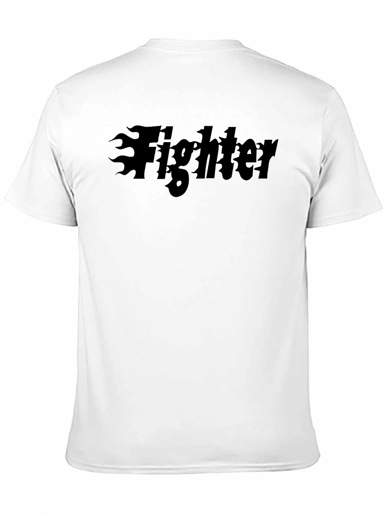 Fighter Graphic Black T-Shirt
