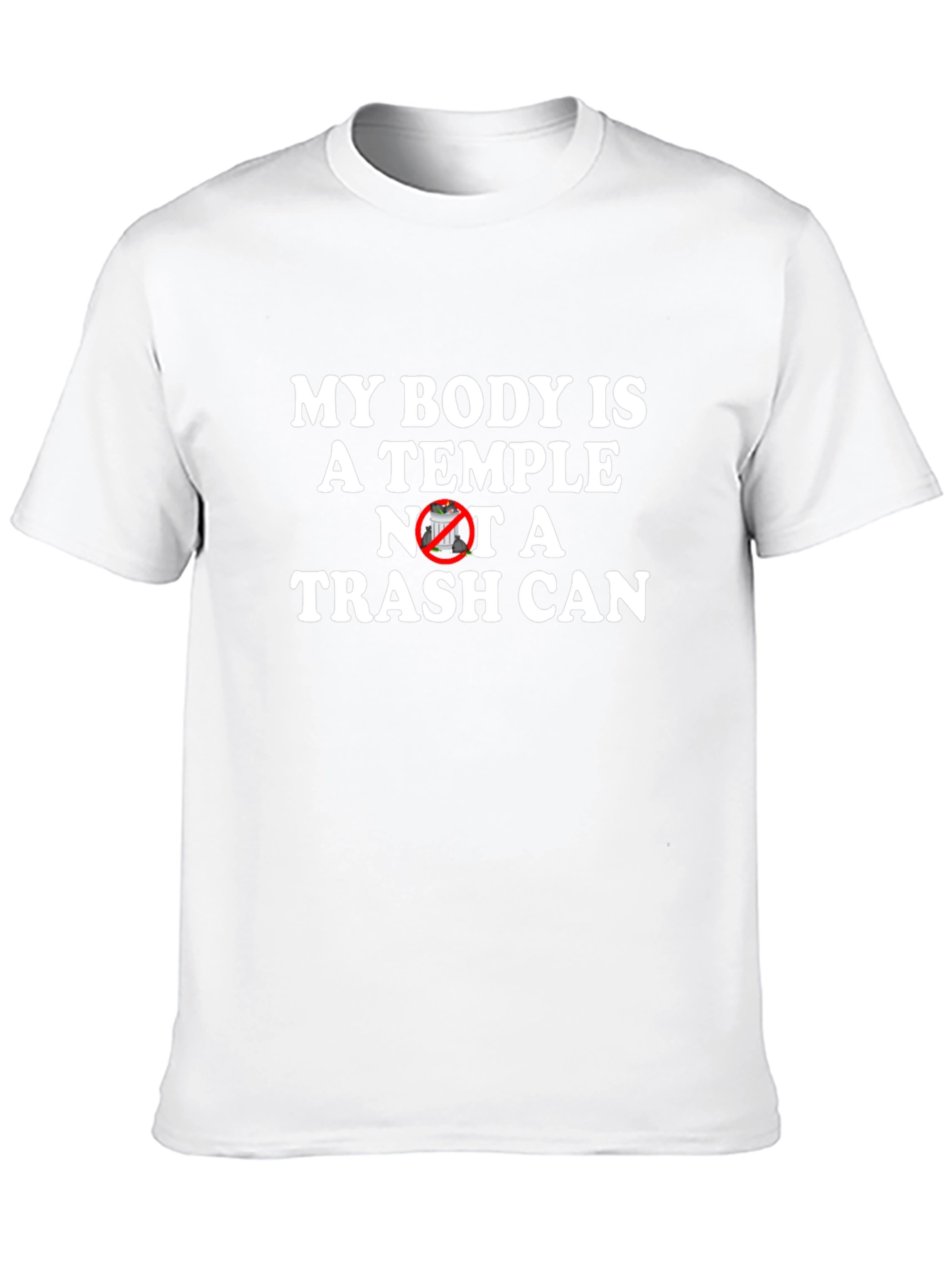 My Body is a Temple T-Shirt - Black