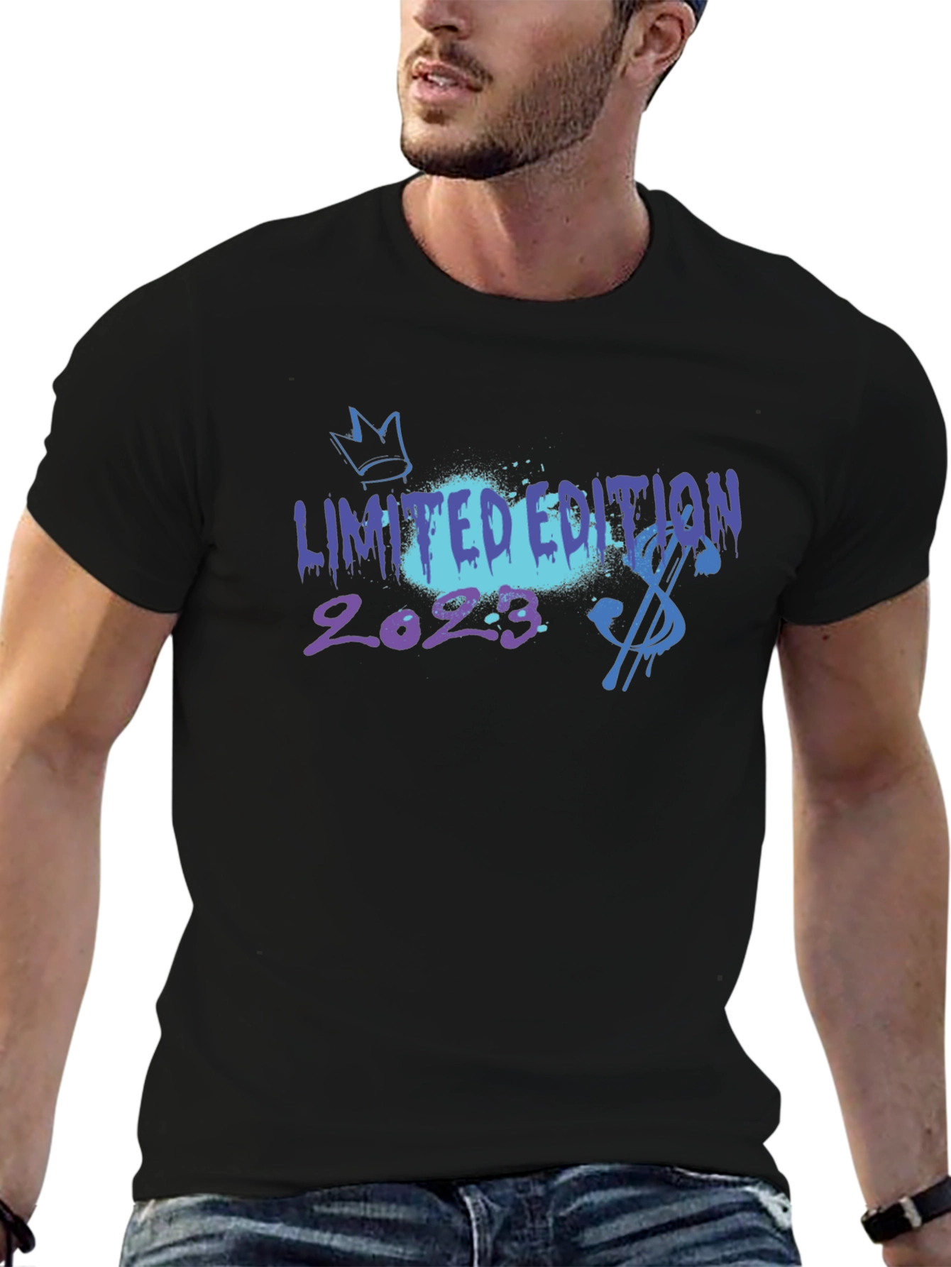 Limited Edition 2023 Black Graphic T-Shirt