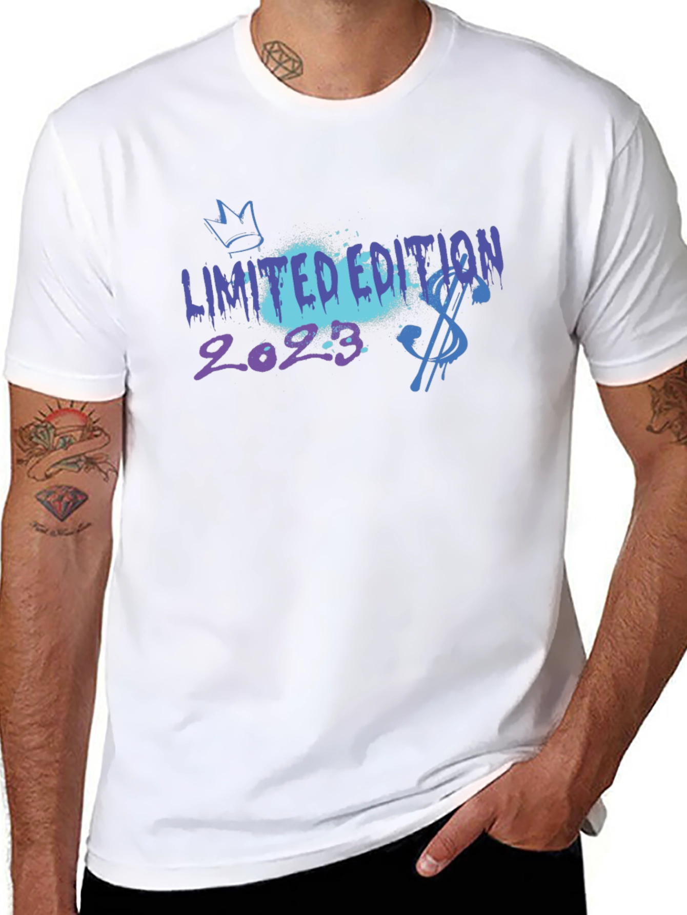 Limited Edition 2023 Black Graphic T-Shirt