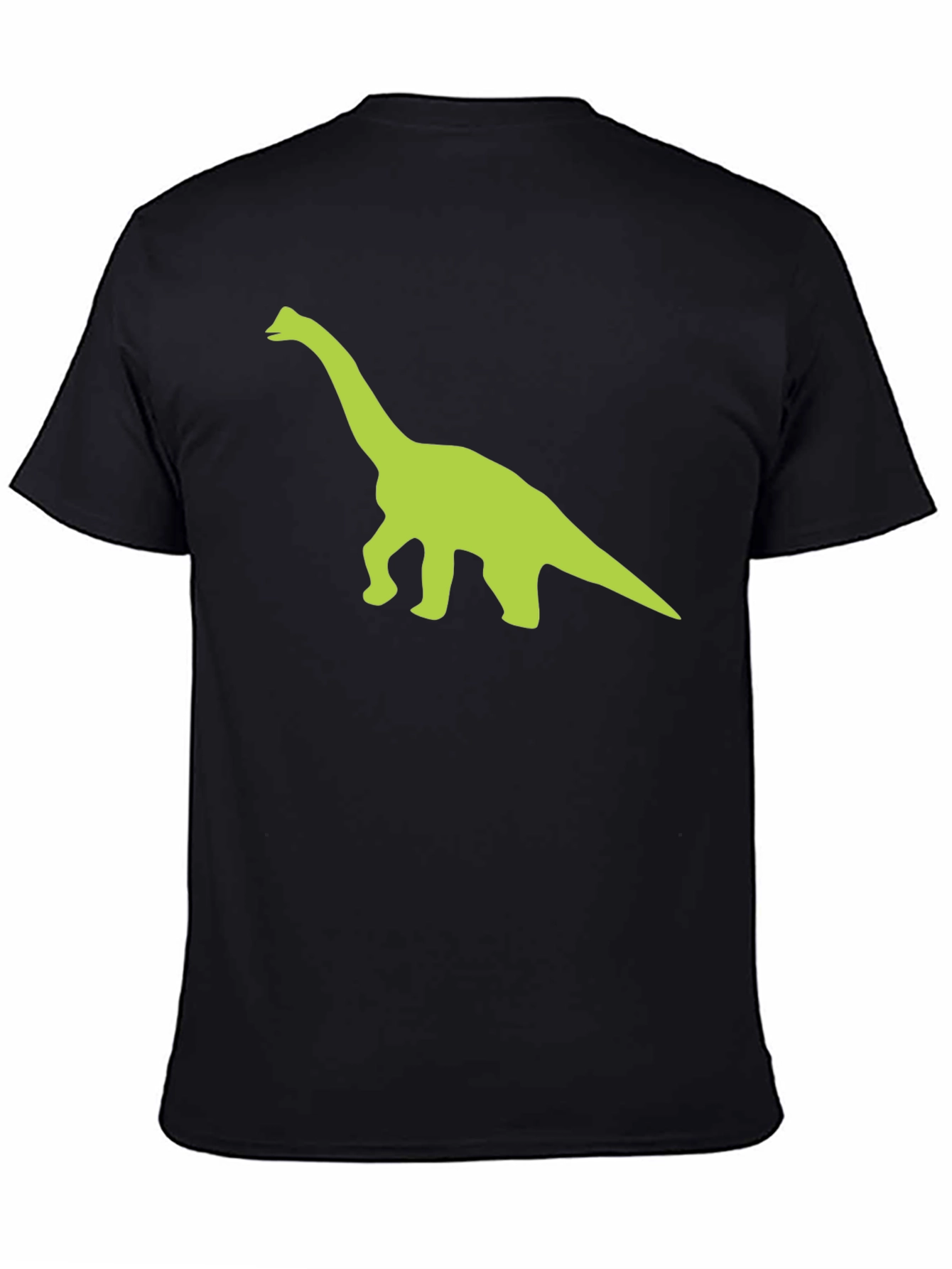 Dino Graphic T-Shirt - Retro Brontosaurus Tee