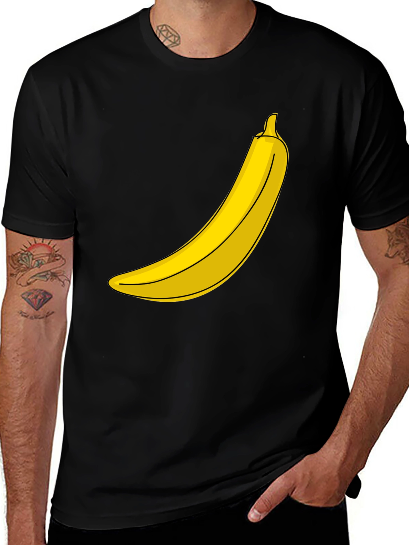 Banana Graphic T-Shirt - Funny Novelty Tee