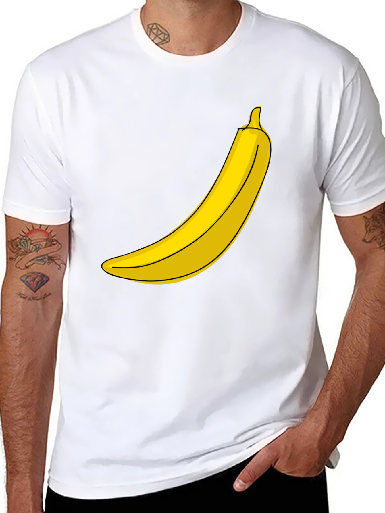Banana Graphic T-Shirt - Funny Novelty Tee
