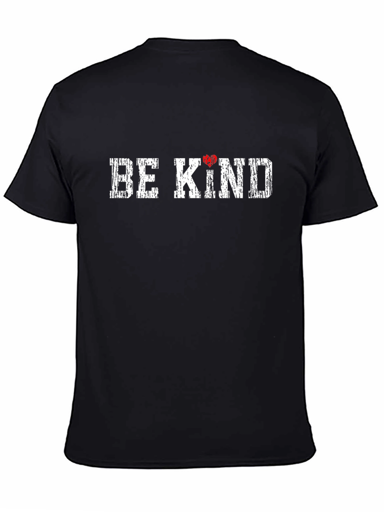 Be Kind Graphic T-Shirt - Black Cotton Tee