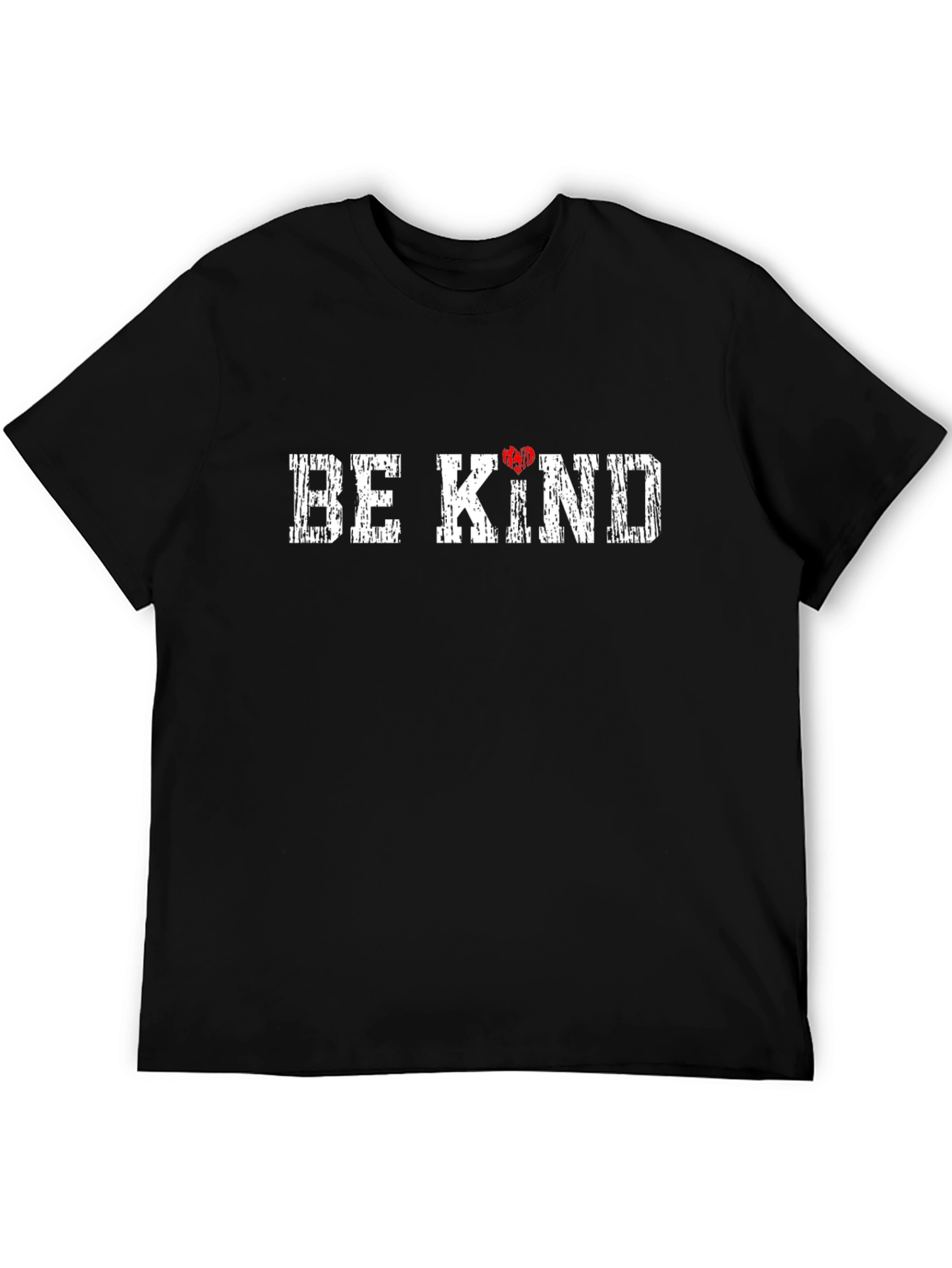 Be Kind Graphic T-Shirt - Black Cotton Tee