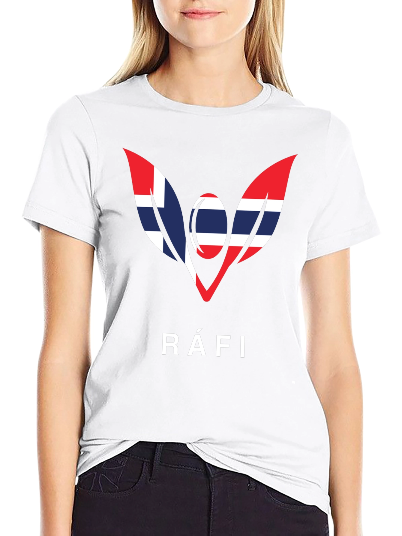 Ráfi T-Shirt - Nordic Flag Inspired Design