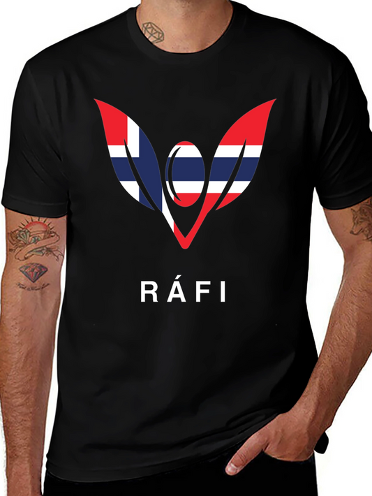 Ráfi T-Shirt - Nordic Flag Inspired Design